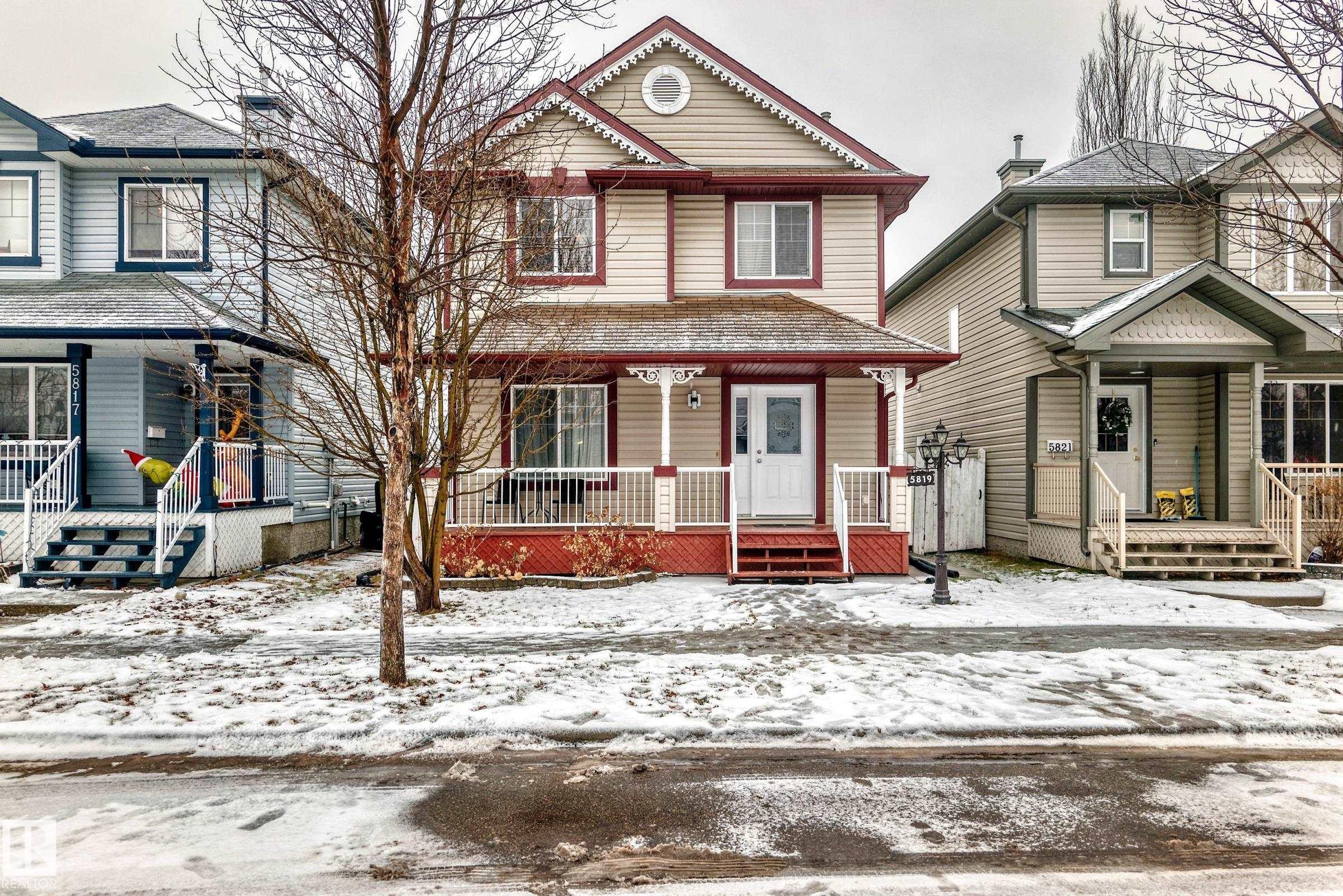 5819 Sutter Place, Edmonton, AB - Outdoor With Deck Patio Veranda With Facade