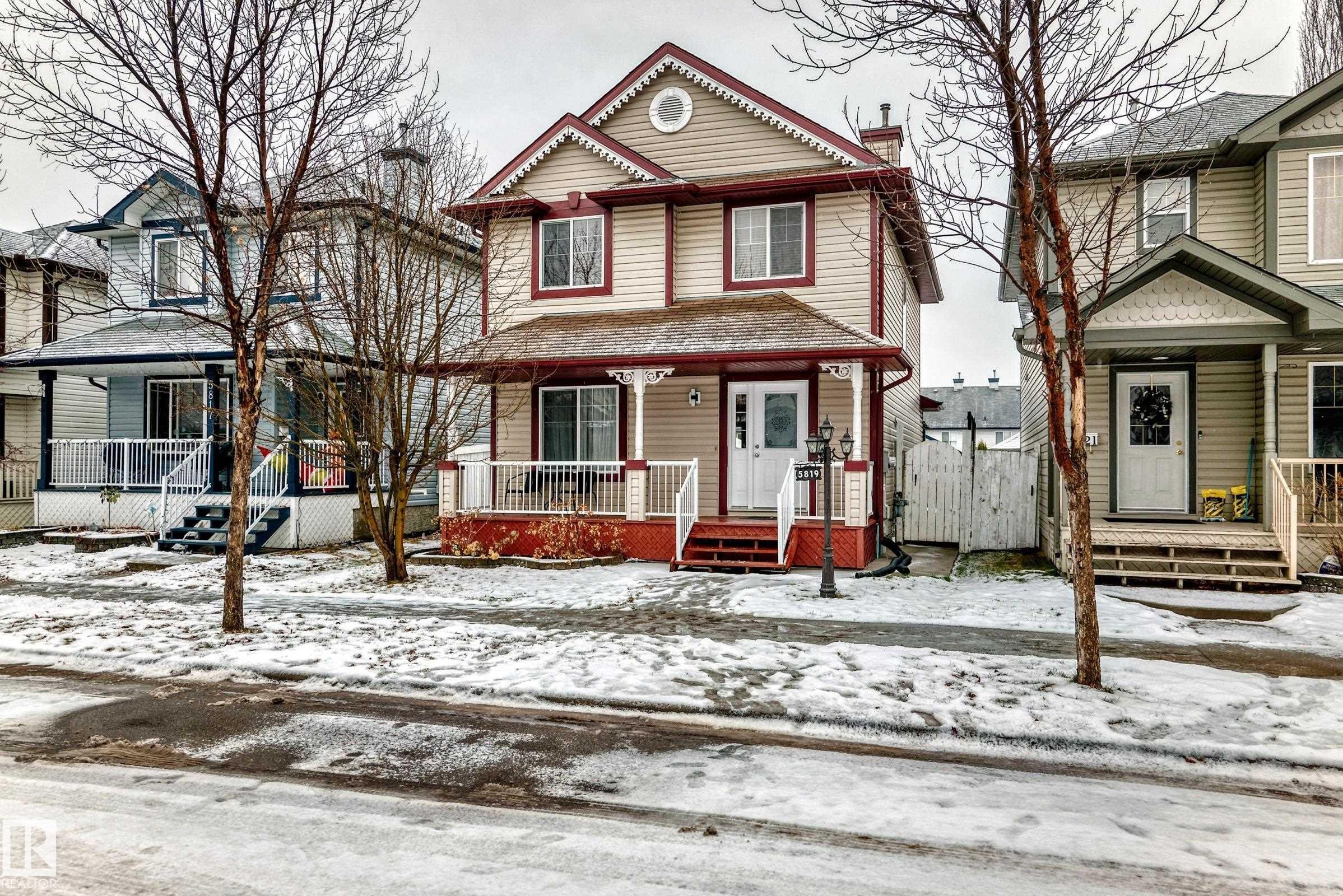 5819 Sutter Place, Edmonton, AB - Outdoor With Deck Patio Veranda With Facade
