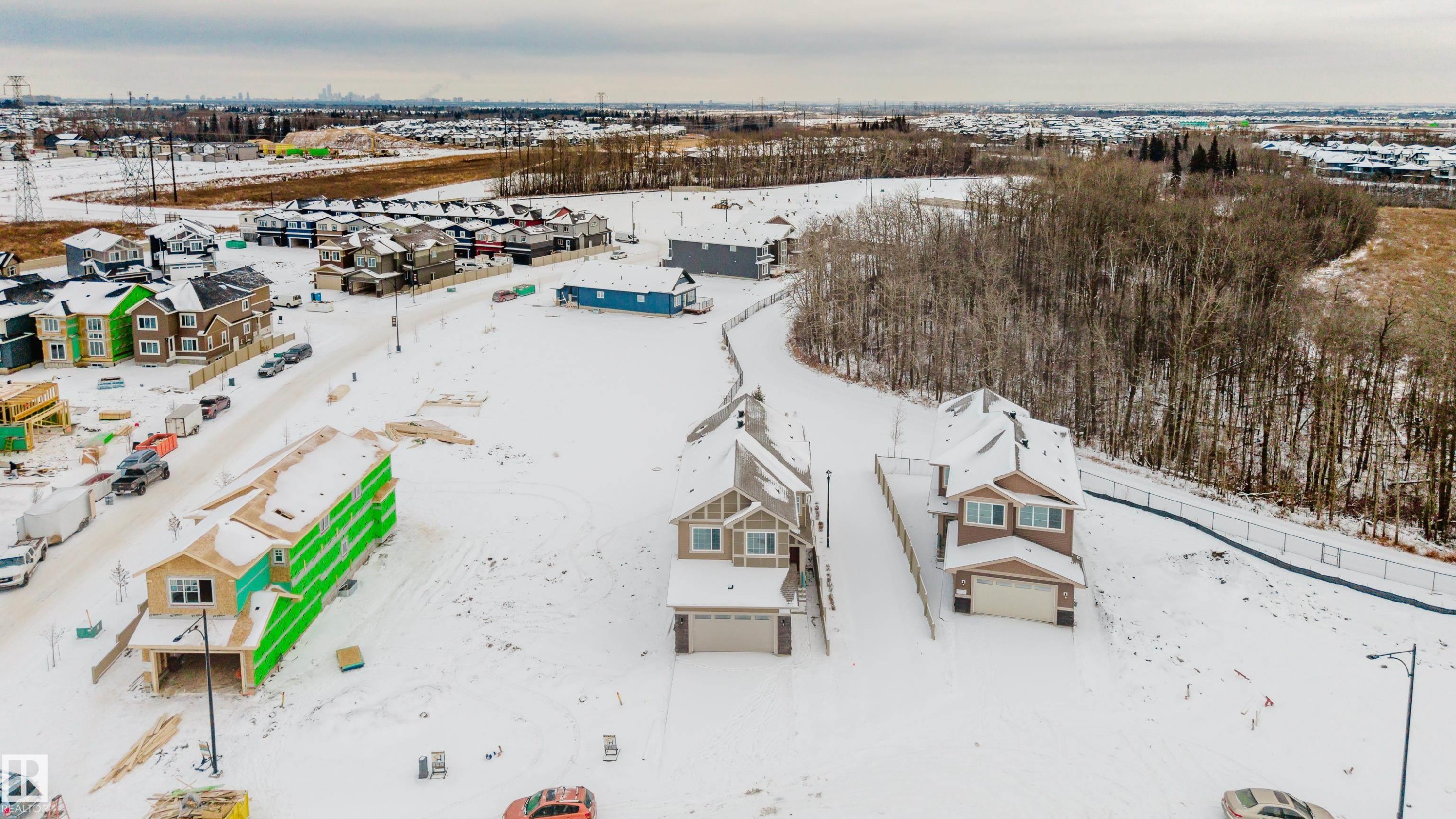 709 Elderberry Close, Edmonton, AB - Outdoor With View