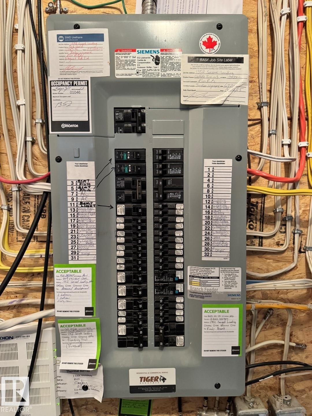 1352 Secord Landing Landing, Edmonton, AB - Indoor Photo Showing Basement