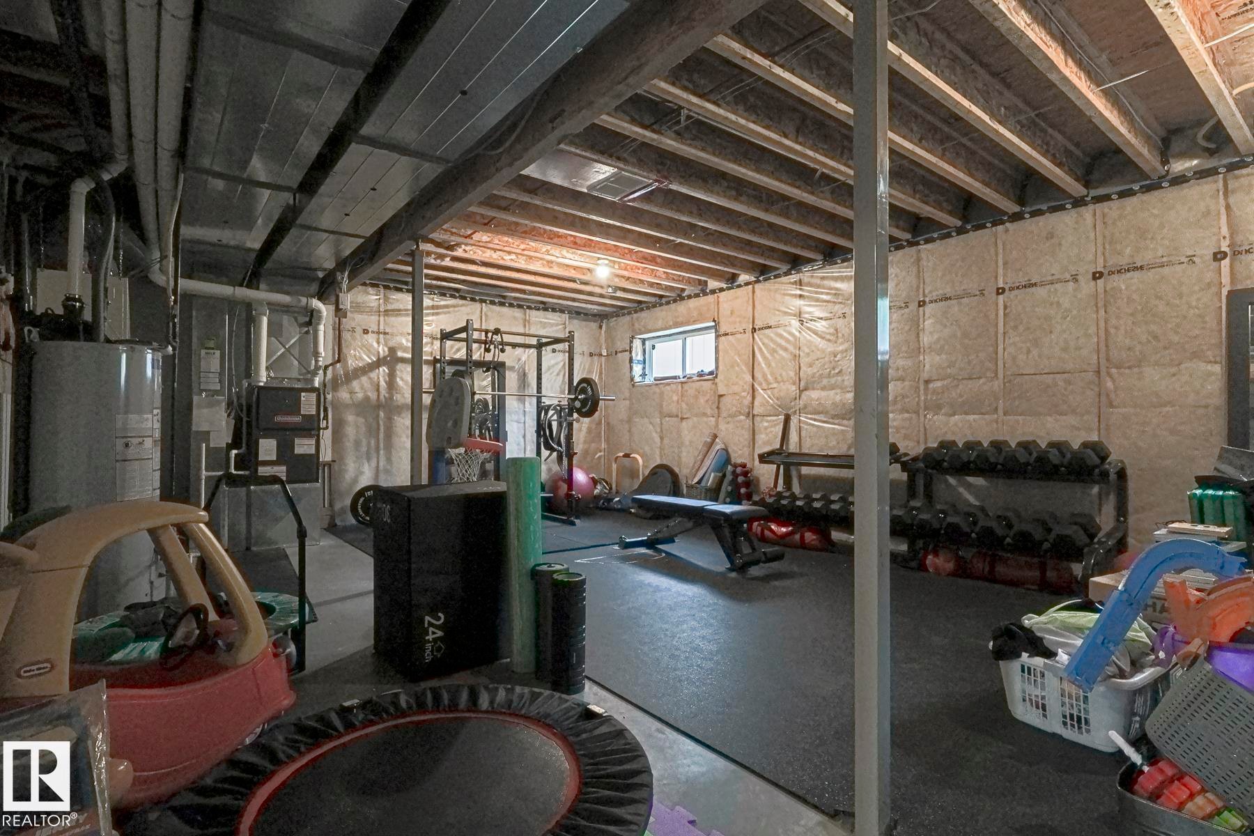 2011 201 Street, Edmonton, AB - Indoor Photo Showing Basement
