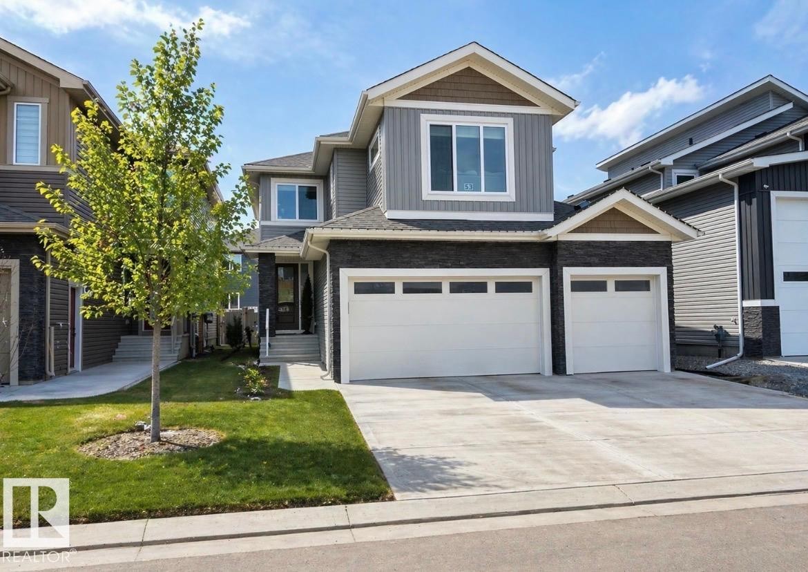 53 Deer Meadow Crescent, Fort Saskatchewan, AB - Outdoor With Facade