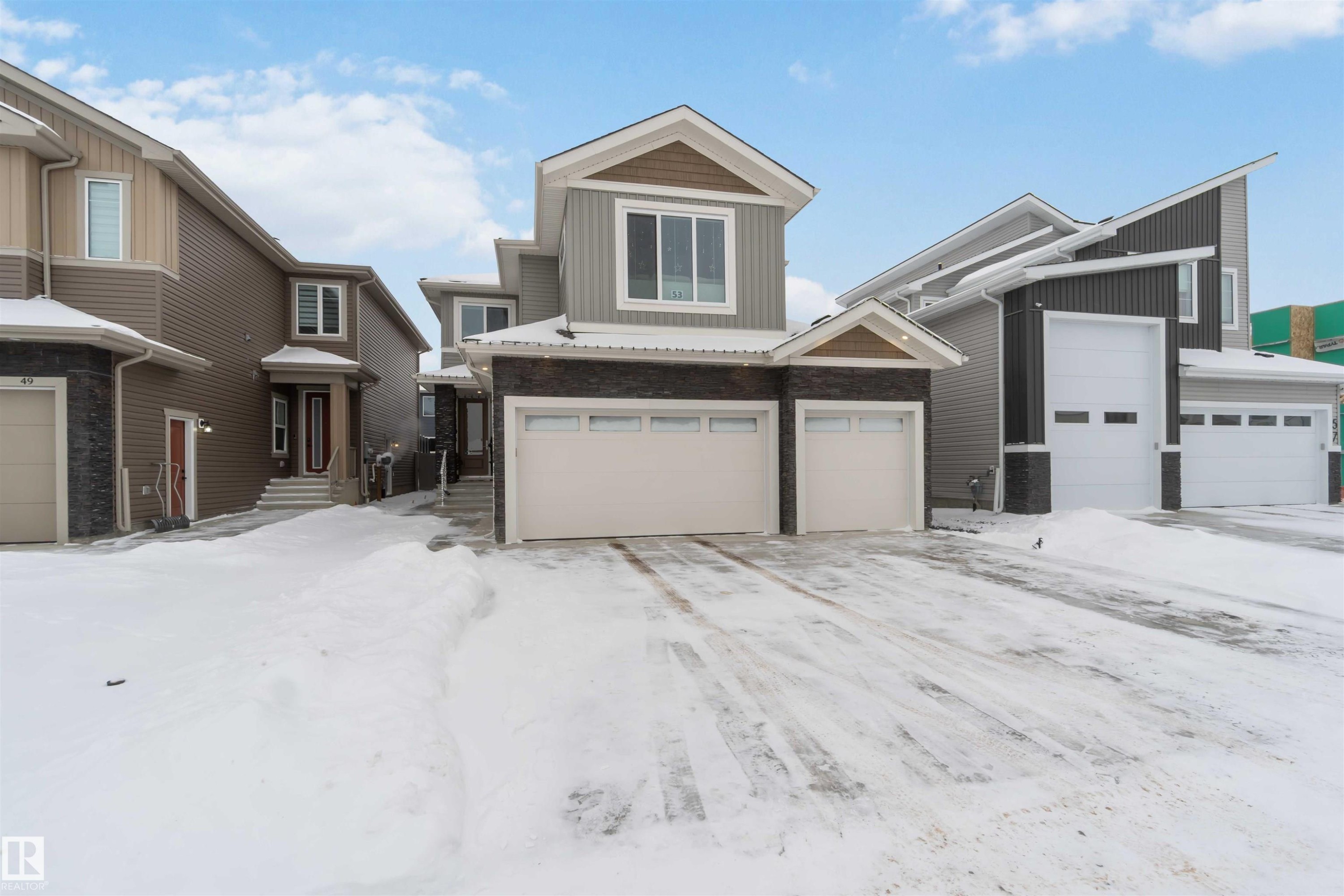 53 Deer Meadow Crescent, Fort Saskatchewan, AB - Outdoor With Facade