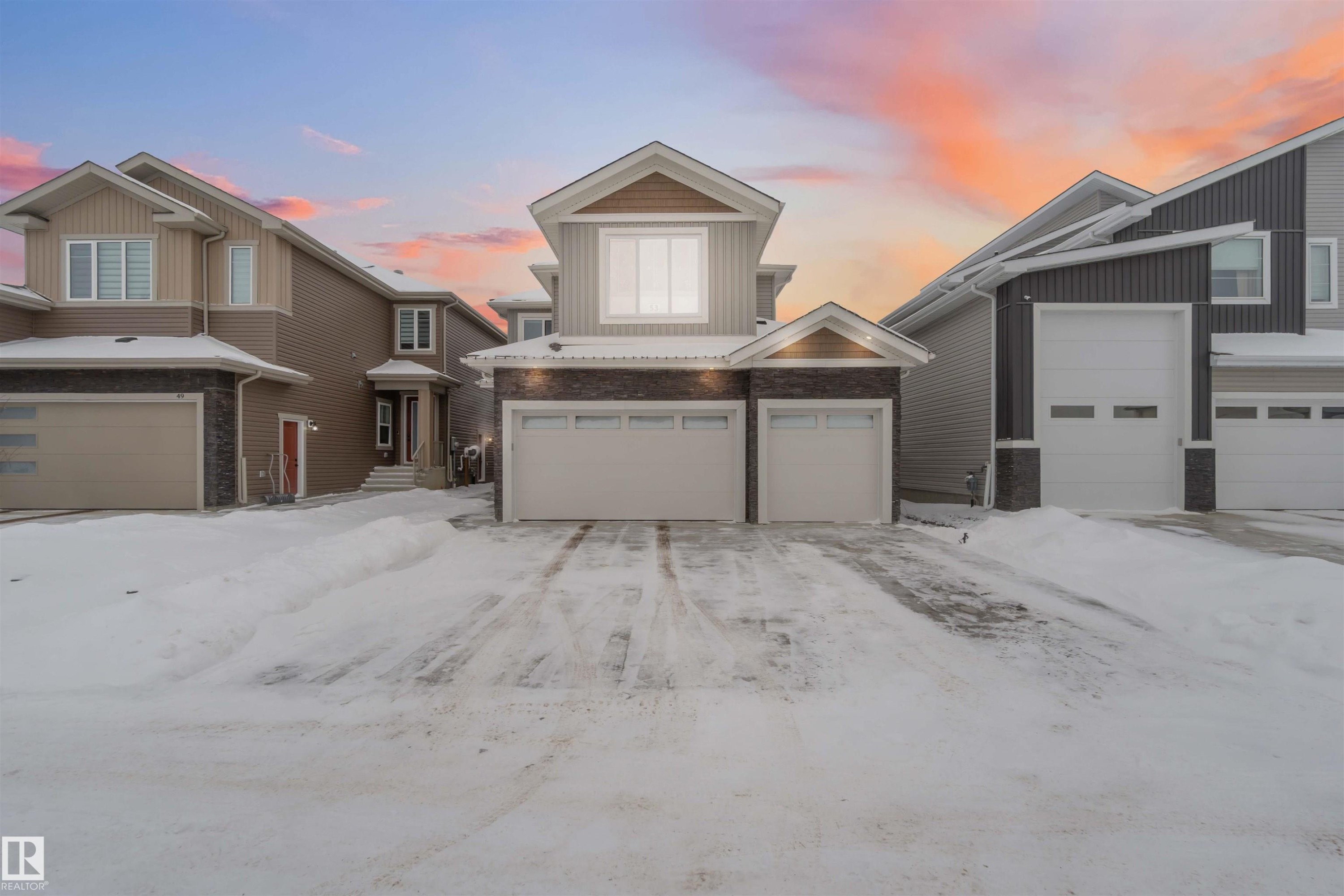 53 Deer Meadow Crescent, Fort Saskatchewan, AB - Outdoor With Facade