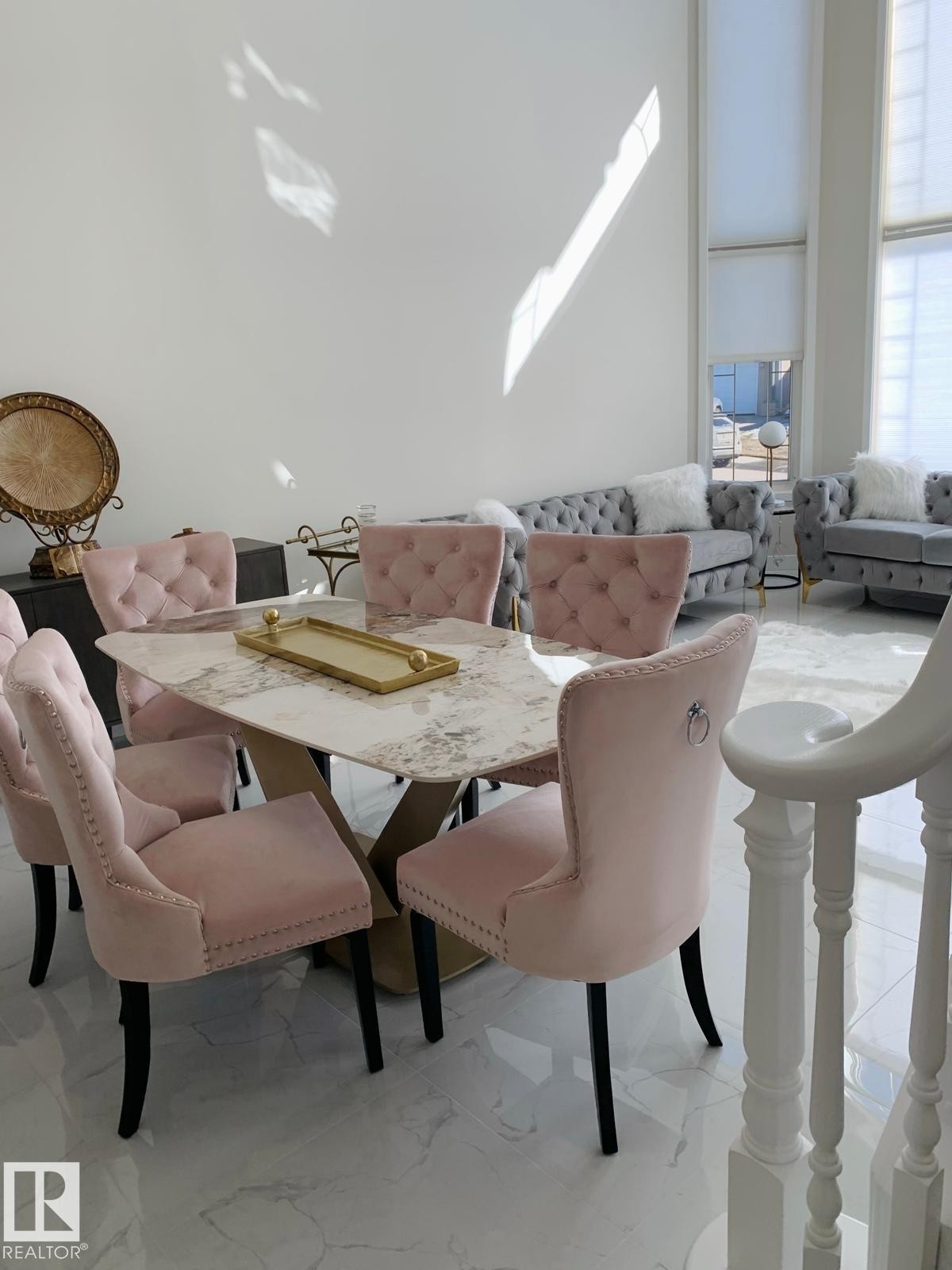 8616 159A Avenue, Edmonton, AB - Indoor Photo Showing Dining Room