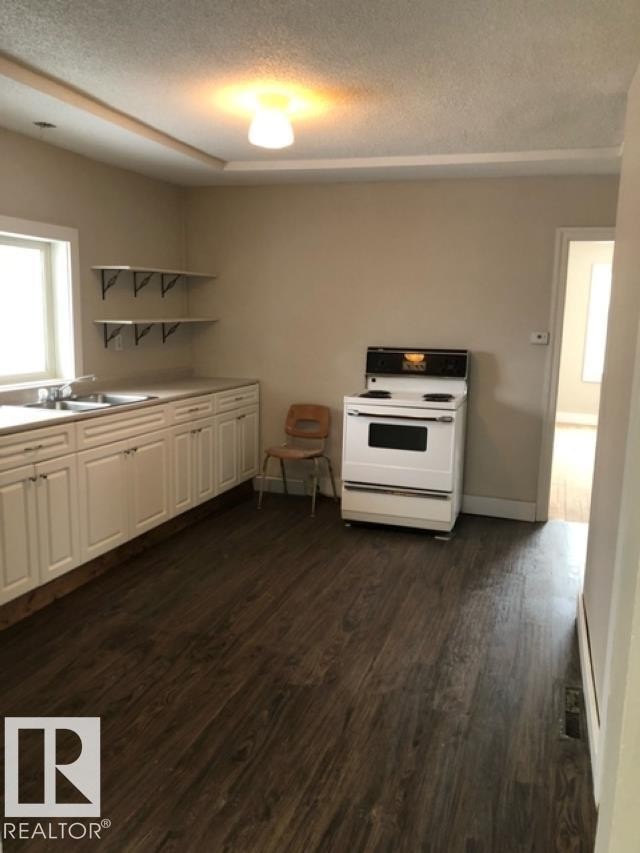 5209 50A Street, Willingdon, AB - Indoor Photo Showing Kitchen With Double Sink