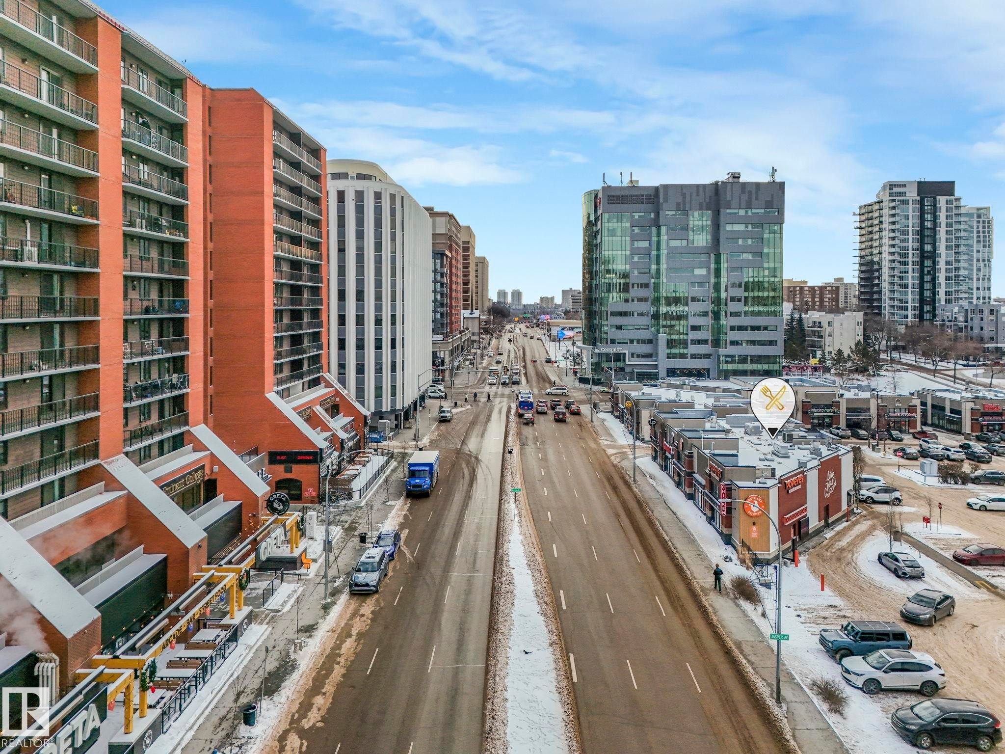 406 10125 109 Street, Edmonton, AB - Outdoor With Facade