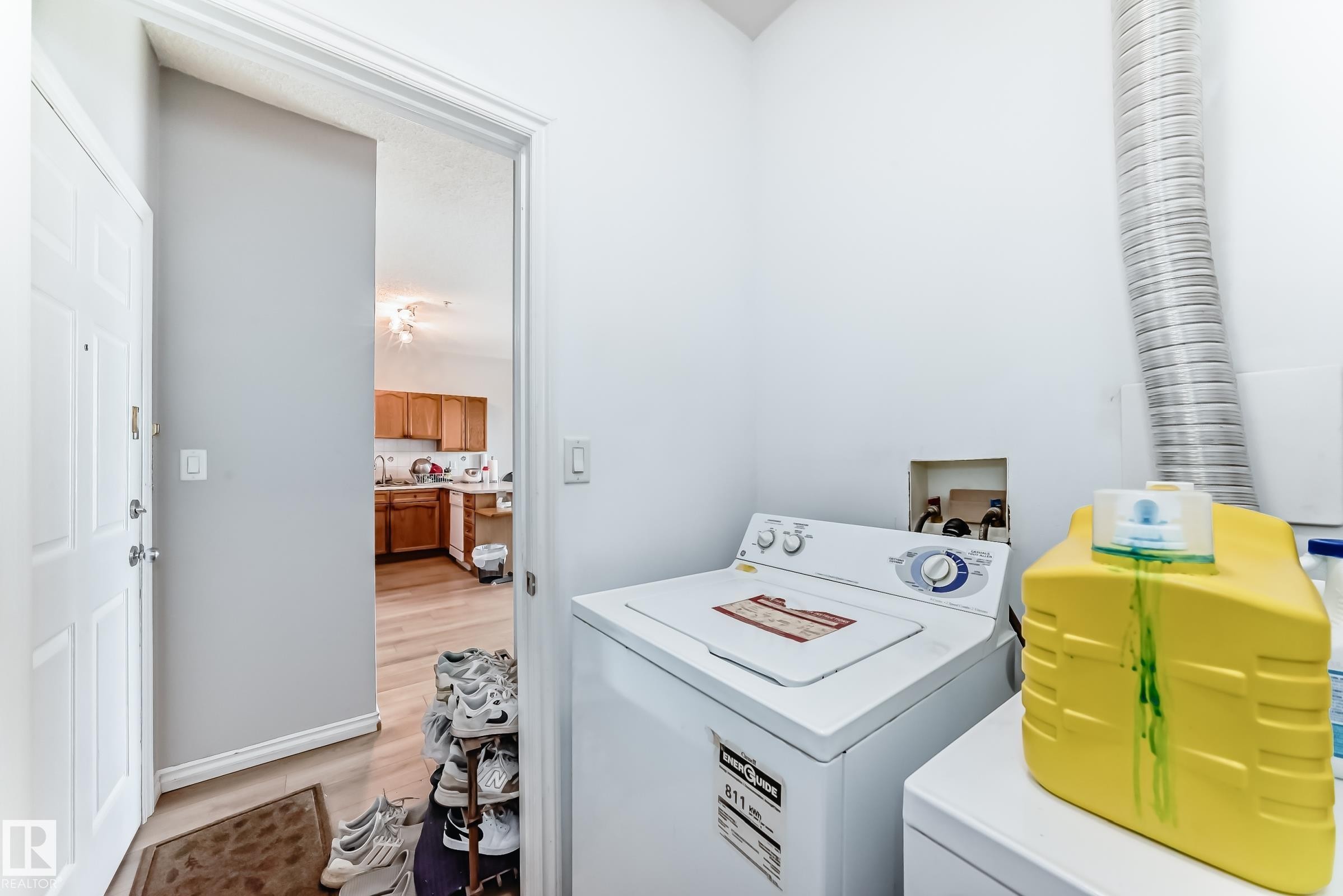 307 10118 95 Street, Edmonton, AB - Indoor Photo Showing Laundry Room