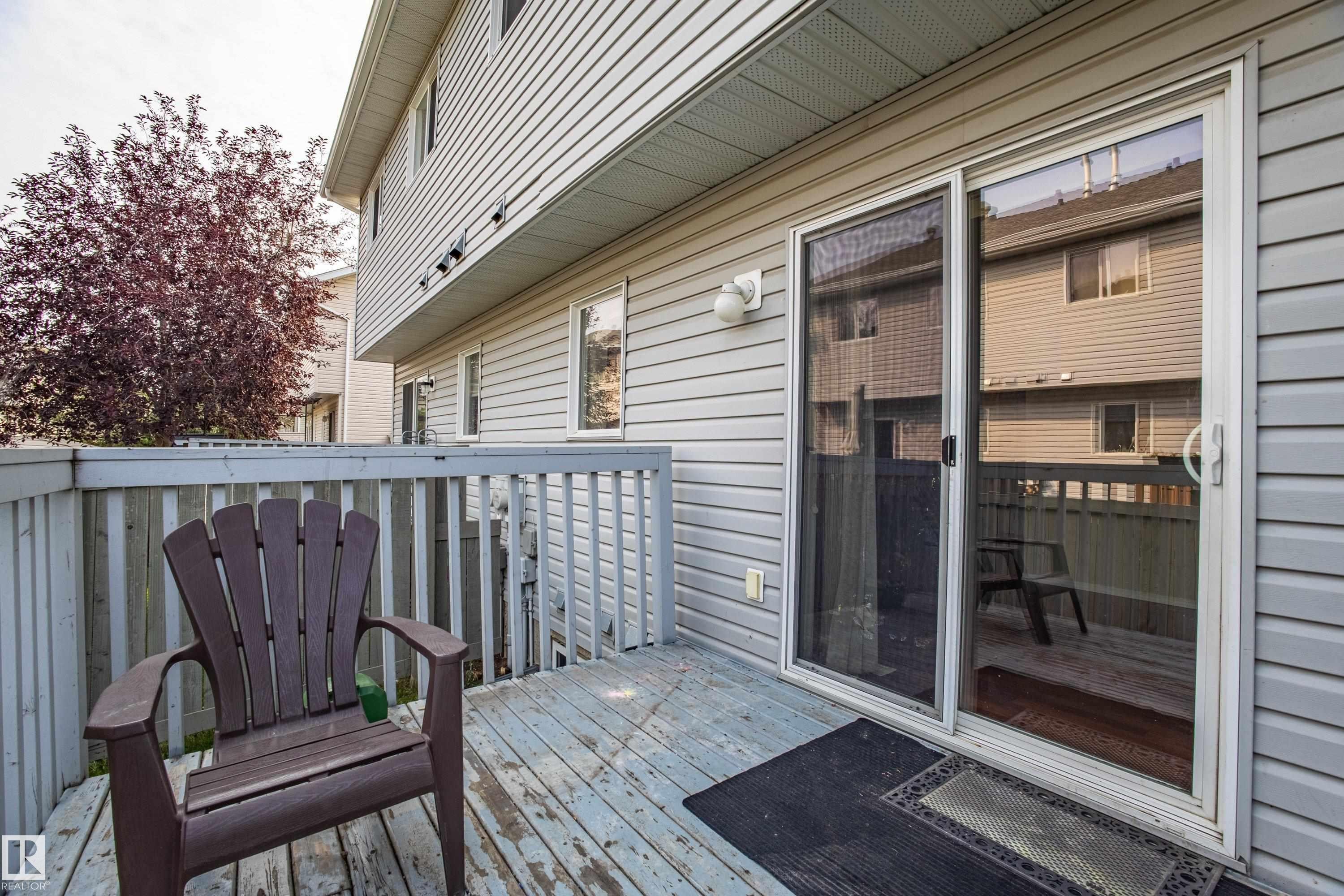 #51, 2503 24 Street, Edmonton, AB - Outdoor With Deck Patio Veranda With Exterior