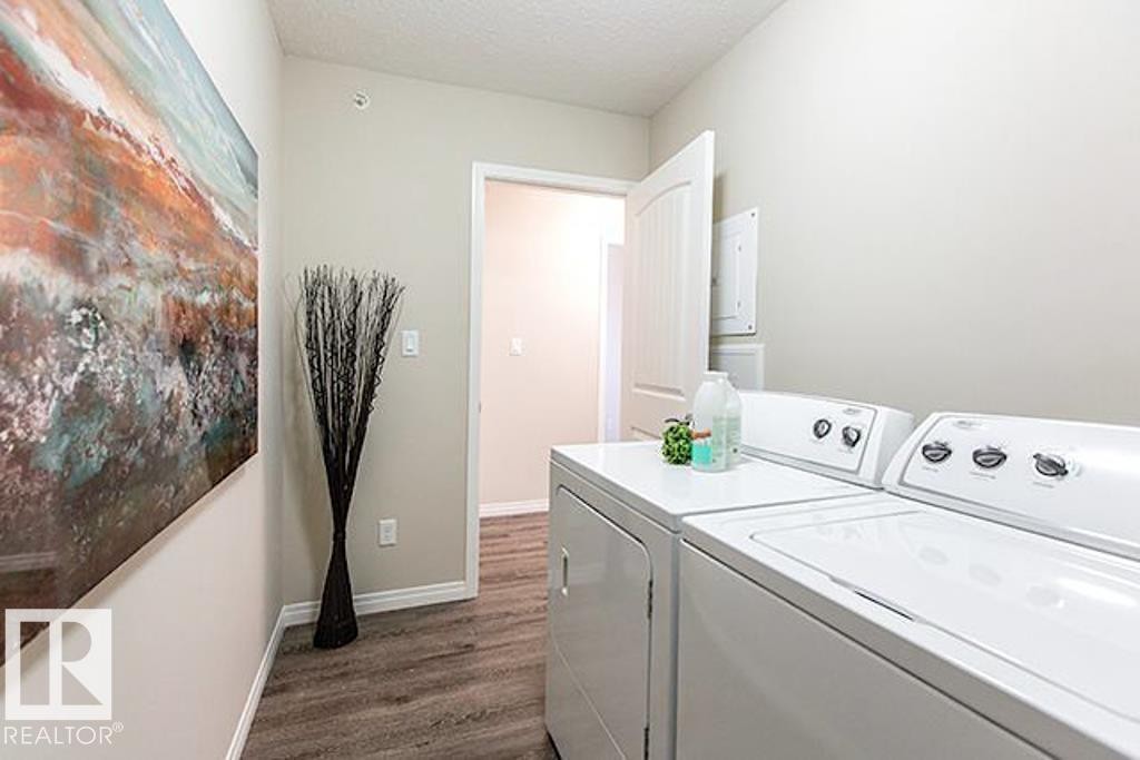 A107 6124 Stanton Drive, Edmonton, AB - Indoor Photo Showing Laundry Room