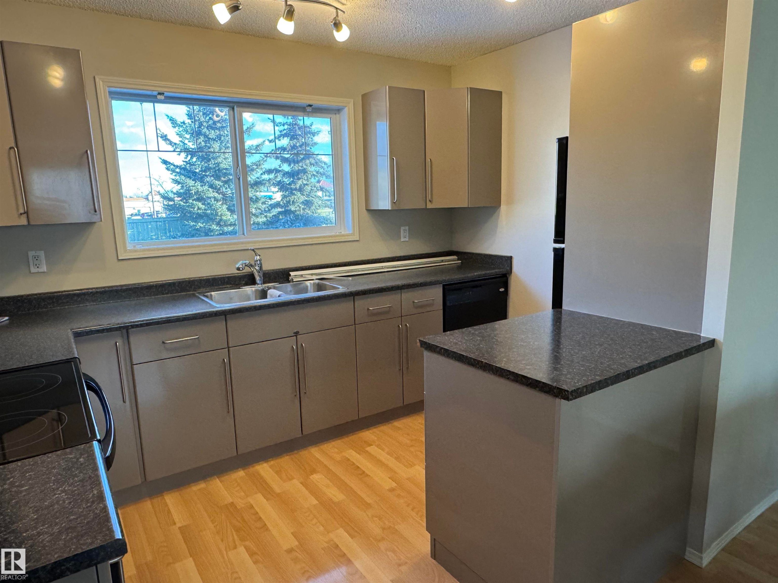 28 70 Cavan Road, Sherwood Park, AB - Indoor Photo Showing Kitchen With Double Sink