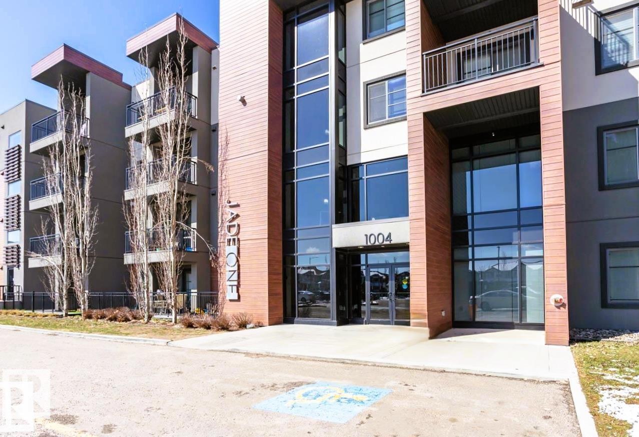 403 1004 Rosenthal Boulevard, Edmonton, AB - Outdoor With Balcony With Facade