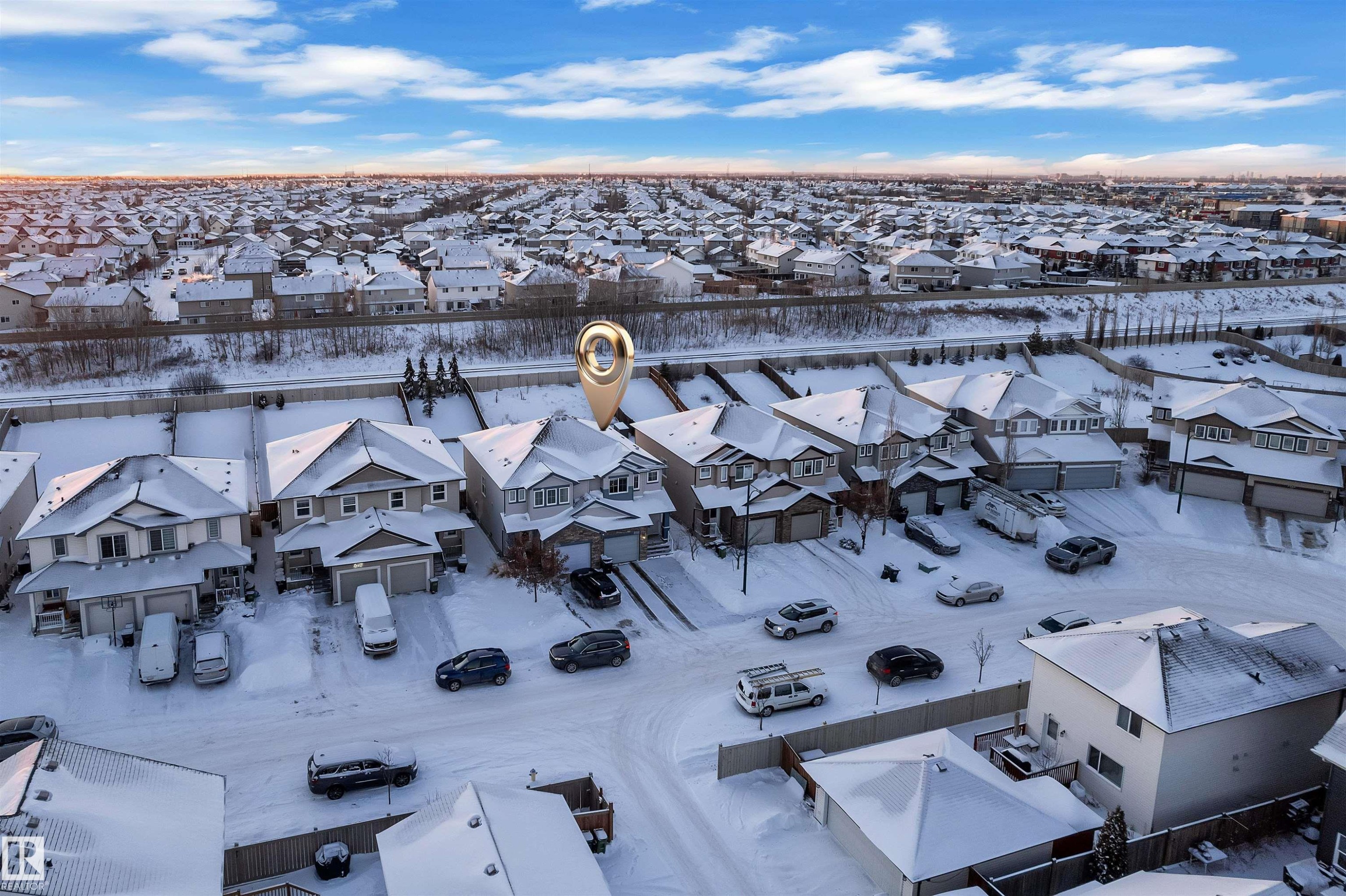 3722 9 Street, Edmonton, AB - Outdoor With View