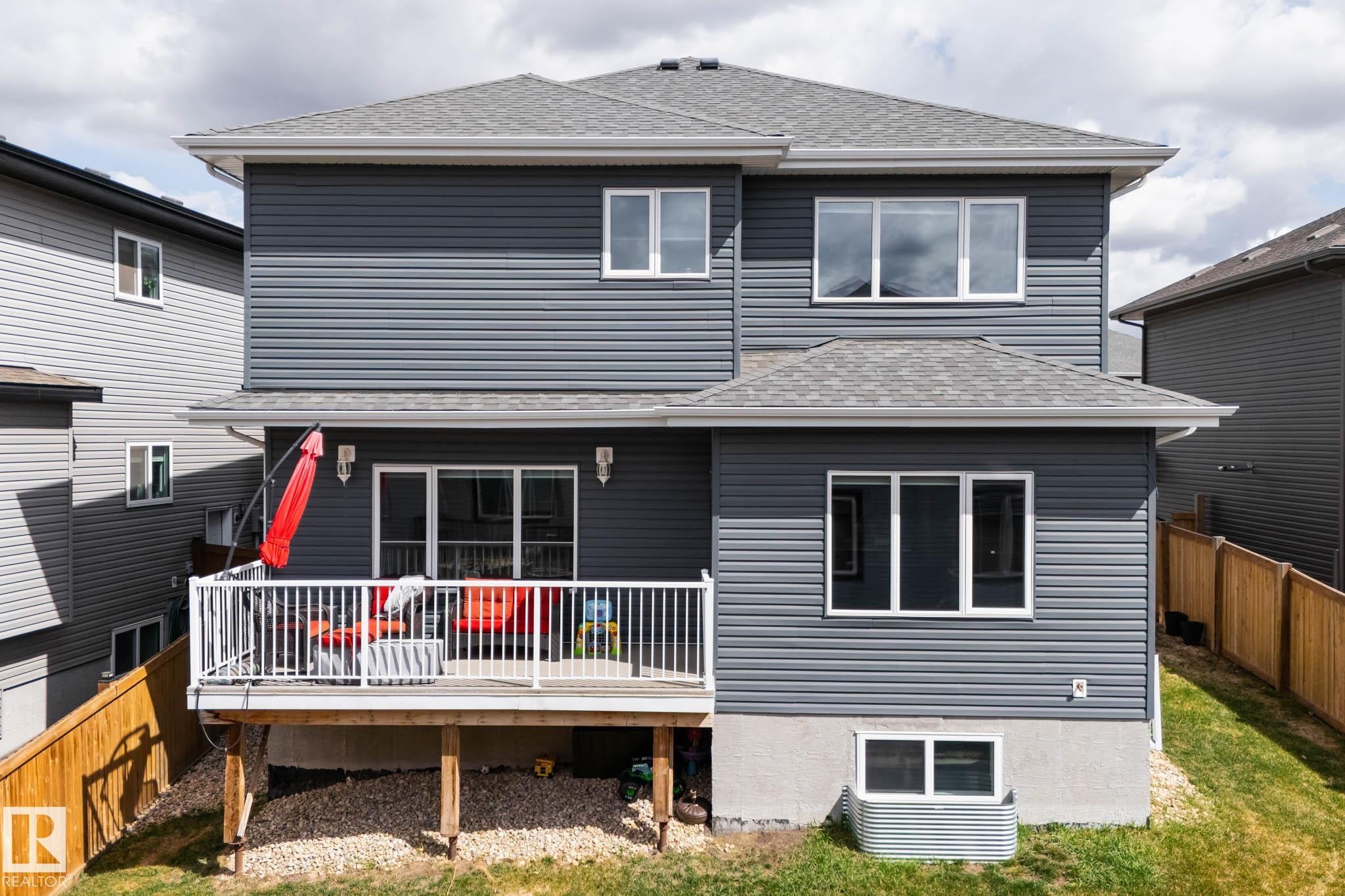 3901 44 Avenue, Beaumont, AB - Outdoor With Deck Patio Veranda With Exterior