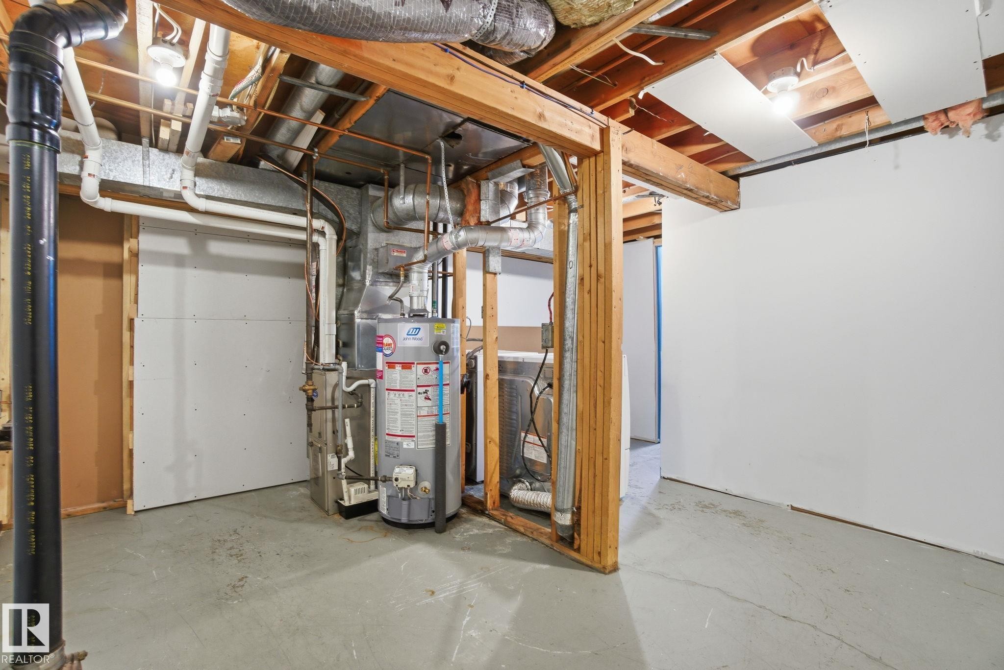457 Abbottsfield Road, Edmonton, AB - Indoor Photo Showing Basement