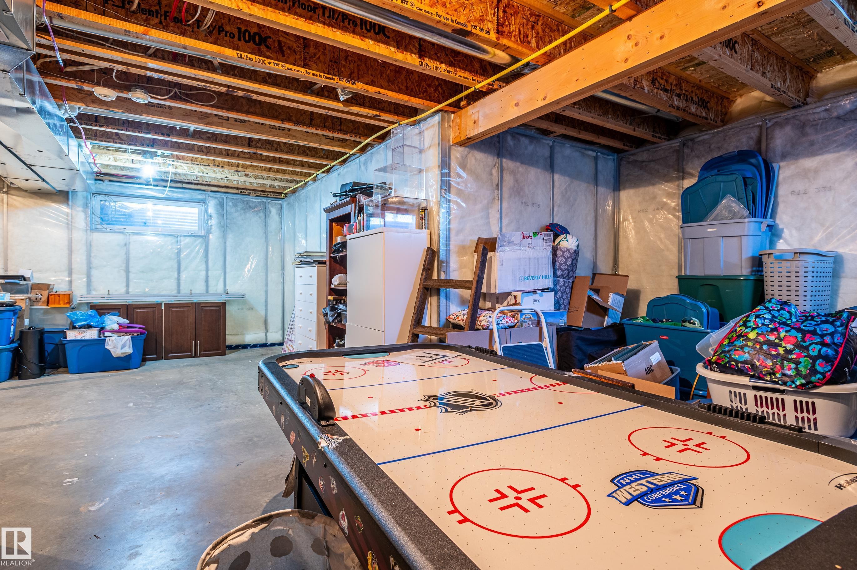 161 Hayward Crescent, Edmonton, AB - Indoor Photo Showing Basement