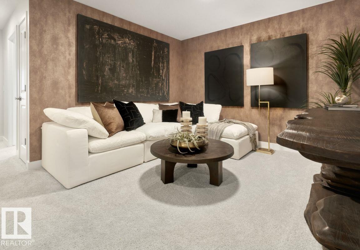 3247 Dixon Way, Edmonton, AB - Indoor Photo Showing Living Room