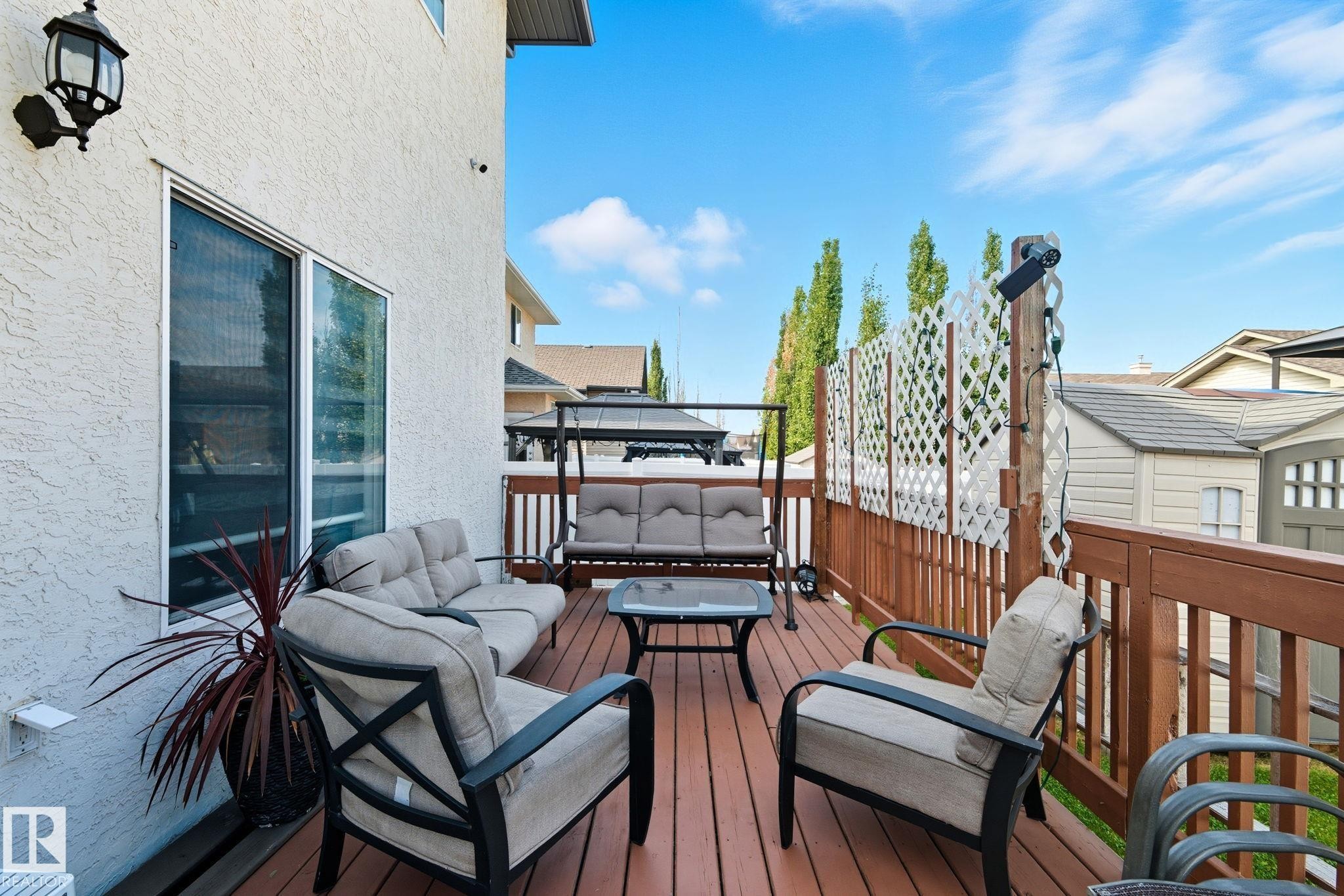 6026 164A Avenue, Edmonton, AB - Outdoor With Deck Patio Veranda With Exterior