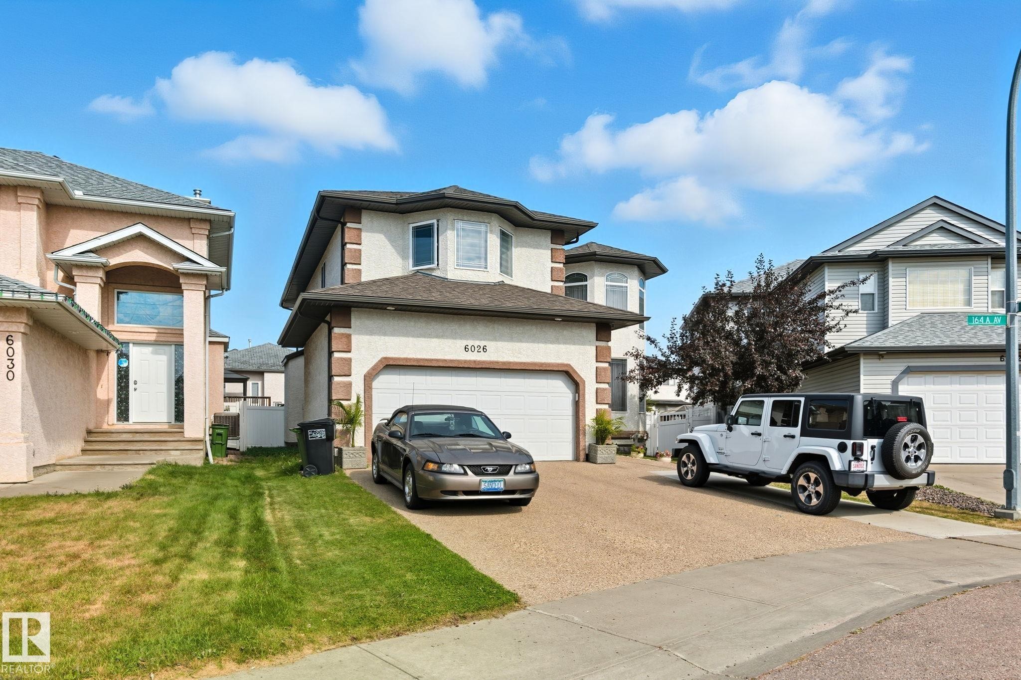 6026 164A Avenue, Edmonton, AB - Outdoor With Facade
