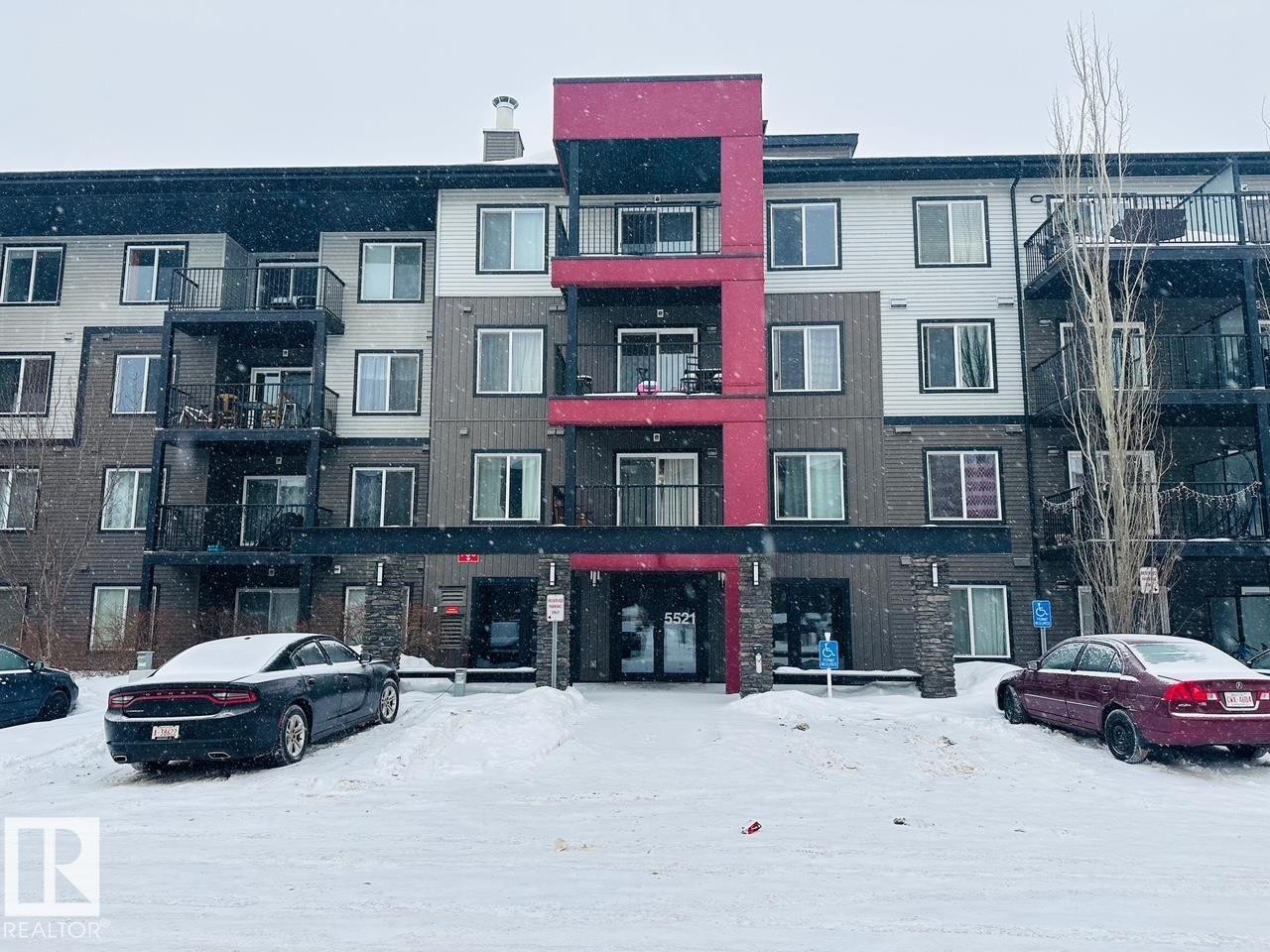206 5521 7 Avenue, Edmonton, AB - Outdoor With Balcony With Facade