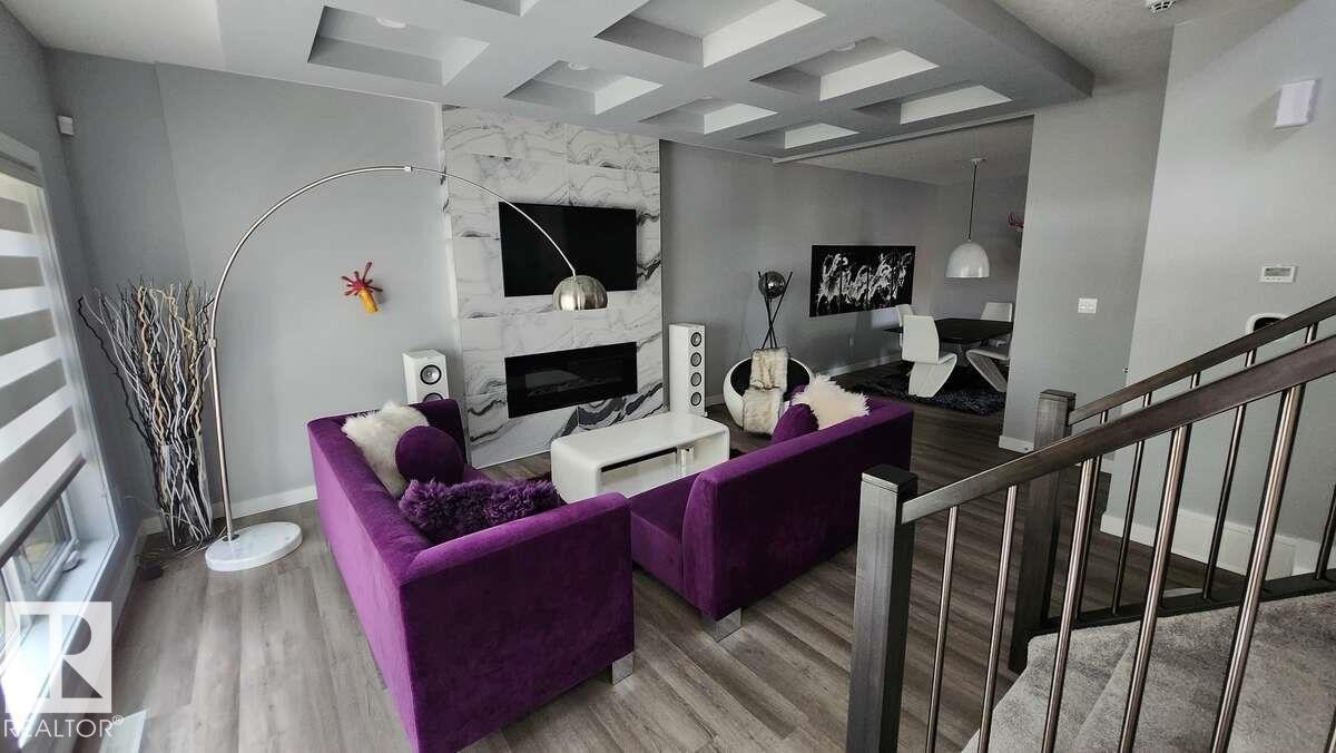 13026 120 Street, Edmonton, AB - Indoor With Fireplace