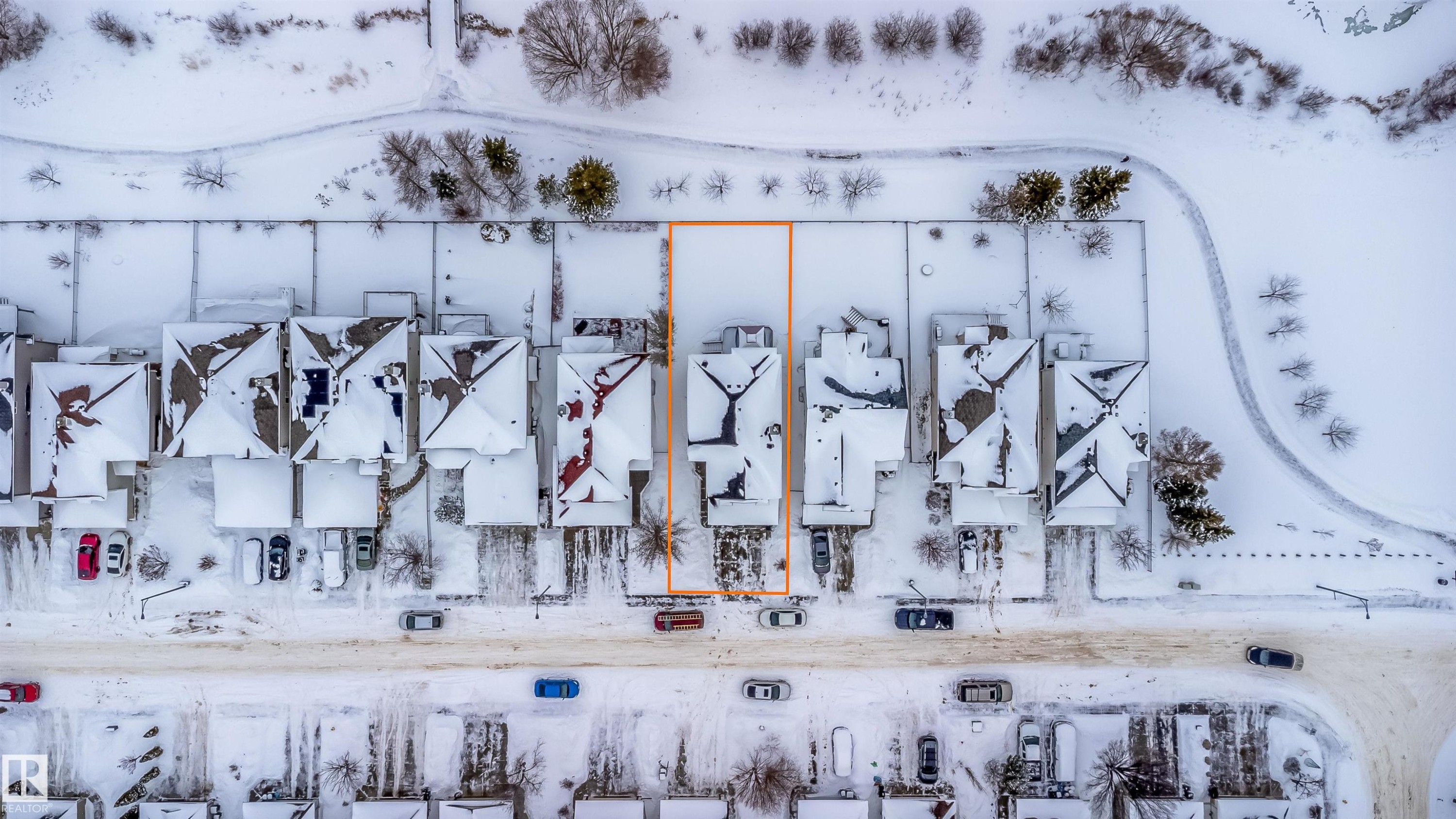 Aerial view - 8518 6 Av, Edmonton, AB -