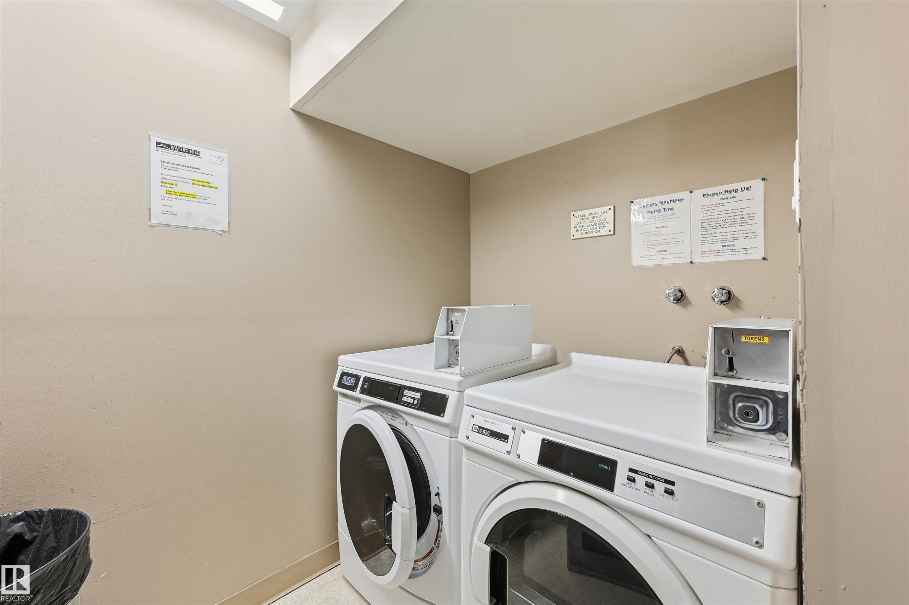 1808 10149 Saskatchewan Drive, Edmonton, AB - Indoor Photo Showing Laundry Room