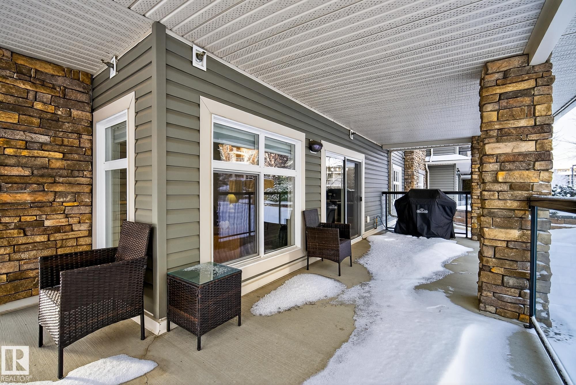 134 11505 Ellerslie Road, Edmonton, AB - Outdoor With Deck Patio Veranda With Exterior