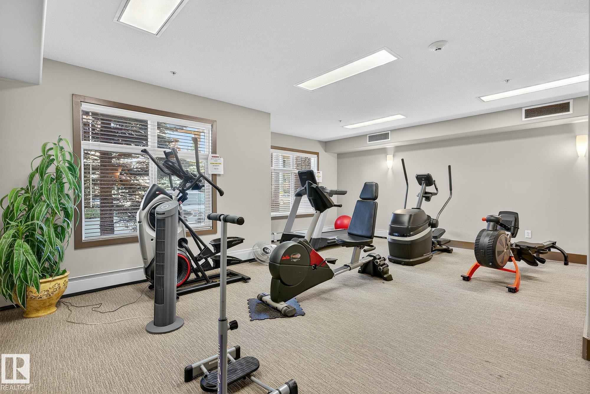 134 11505 Ellerslie Road, Edmonton, AB - Indoor Photo Showing Gym Room