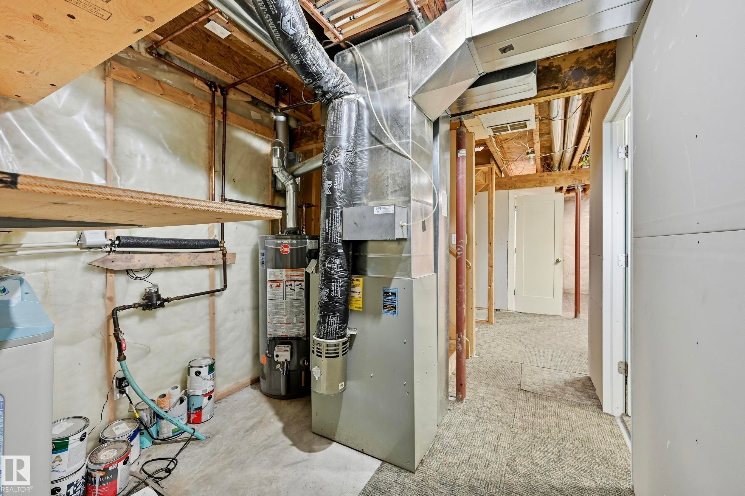11727 83 Street, Edmonton, AB - Indoor Photo Showing Basement