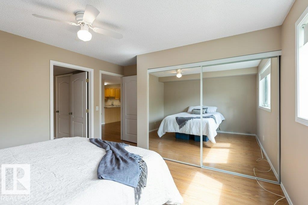 St. Albert, AB - Indoor Photo Showing Bedroom