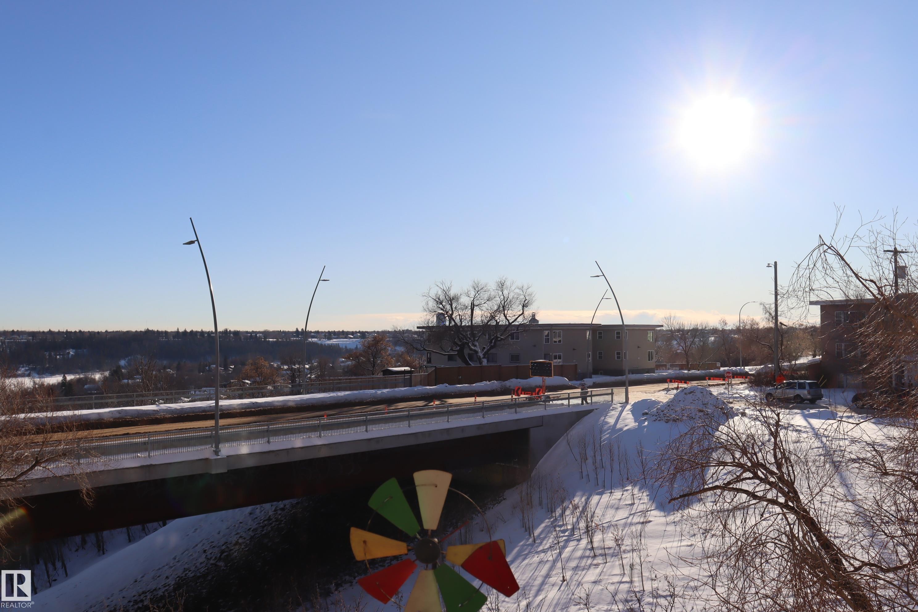 River Valley and Jasper Ave. - #203 9028 Jasper Ave Nw, Edmonton, AB - Outdoor With View