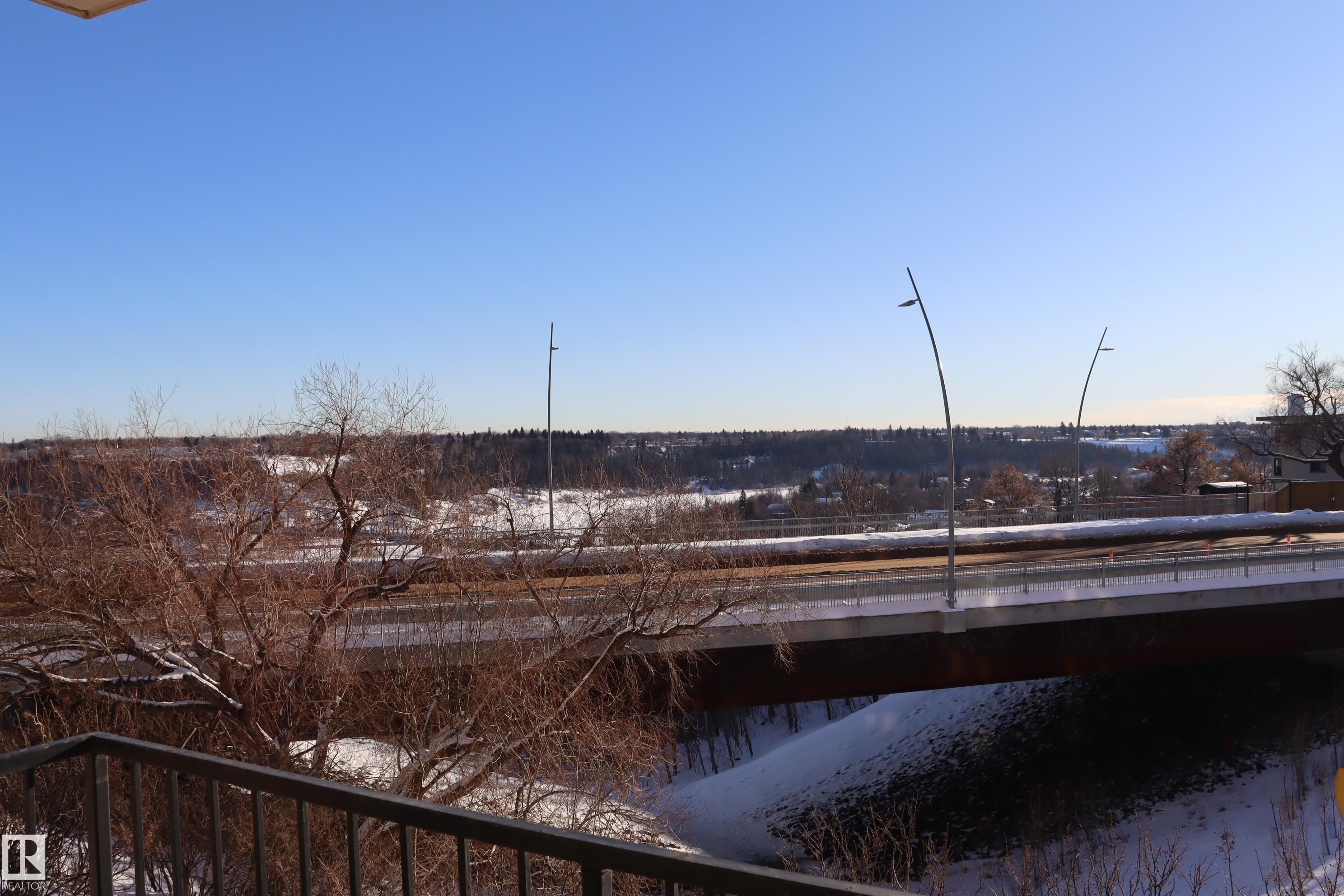 View of the River Valley - #203 9028 Jasper Ave Nw, Edmonton, AB - Outdoor With View