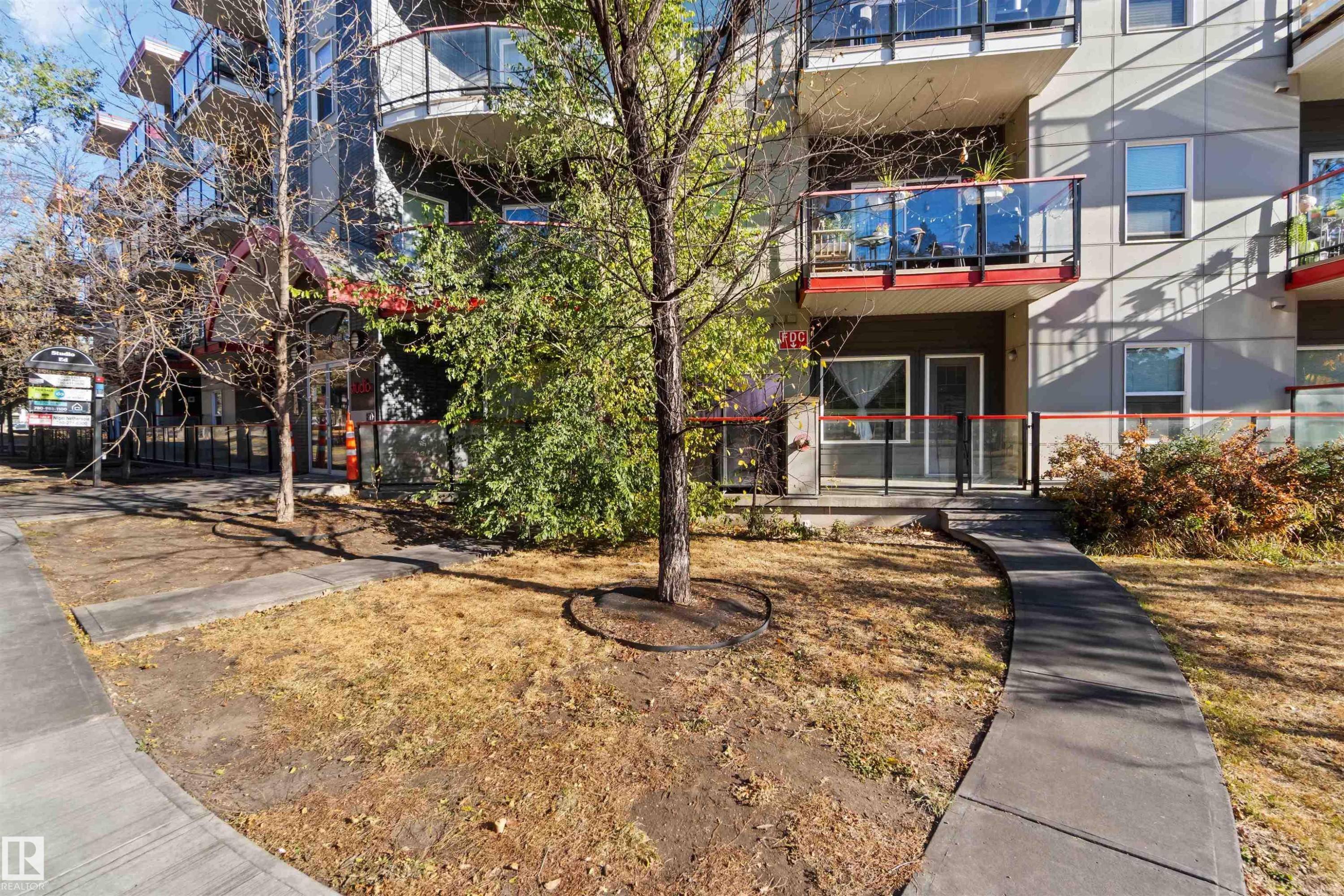 View of apartment building / complex - 107 10611 117 Street, Edmonton, AB - Outdoor