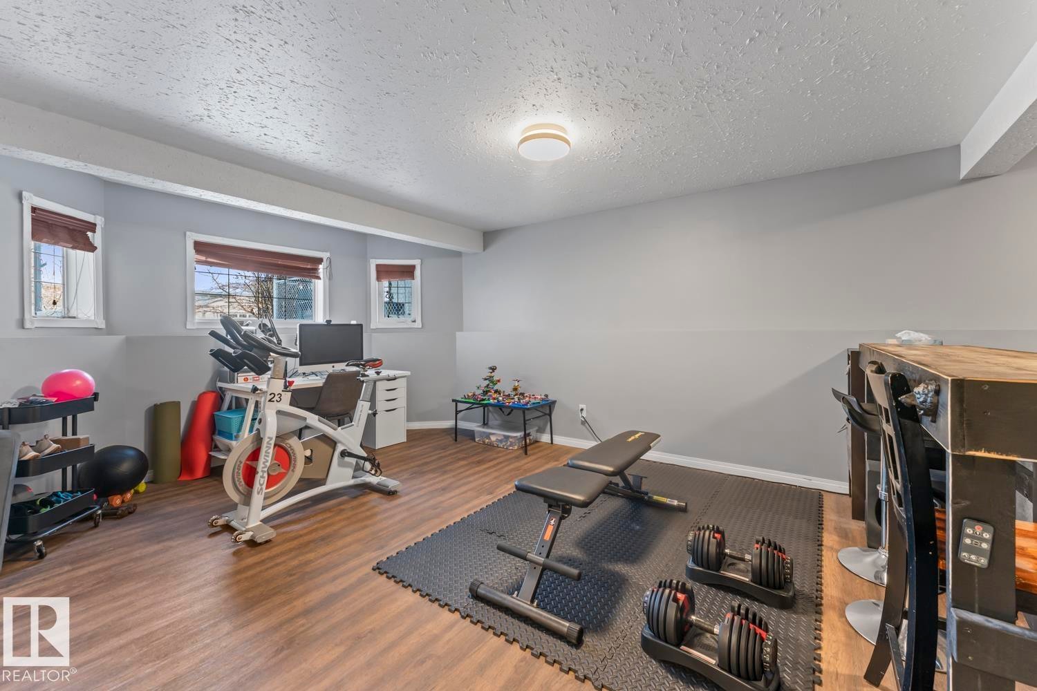1927 6 Street, Cold Lake, AB - Indoor Photo Showing Gym Room