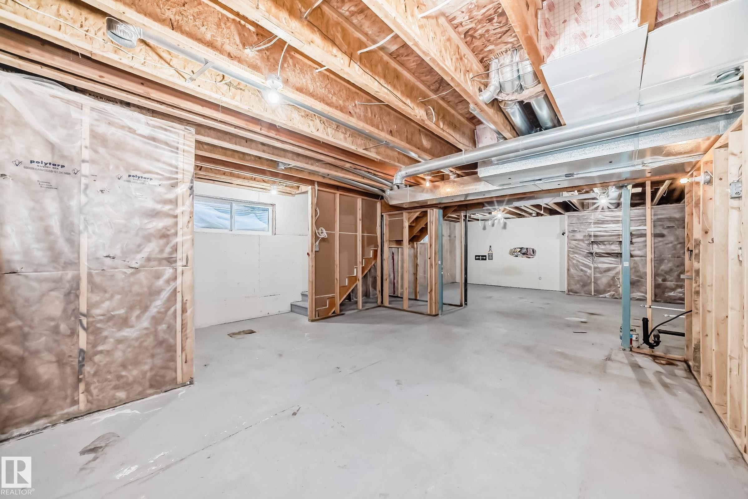 Edmonton, AB - Indoor Photo Showing Basement