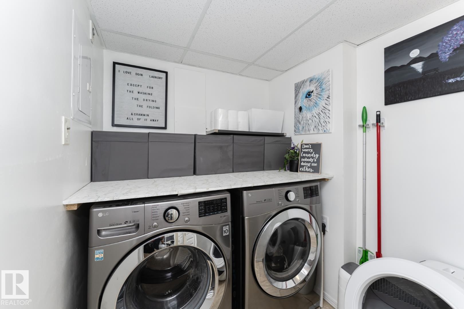 113 16035 132 Street, Edmonton, AB - Indoor Photo Showing Laundry Room