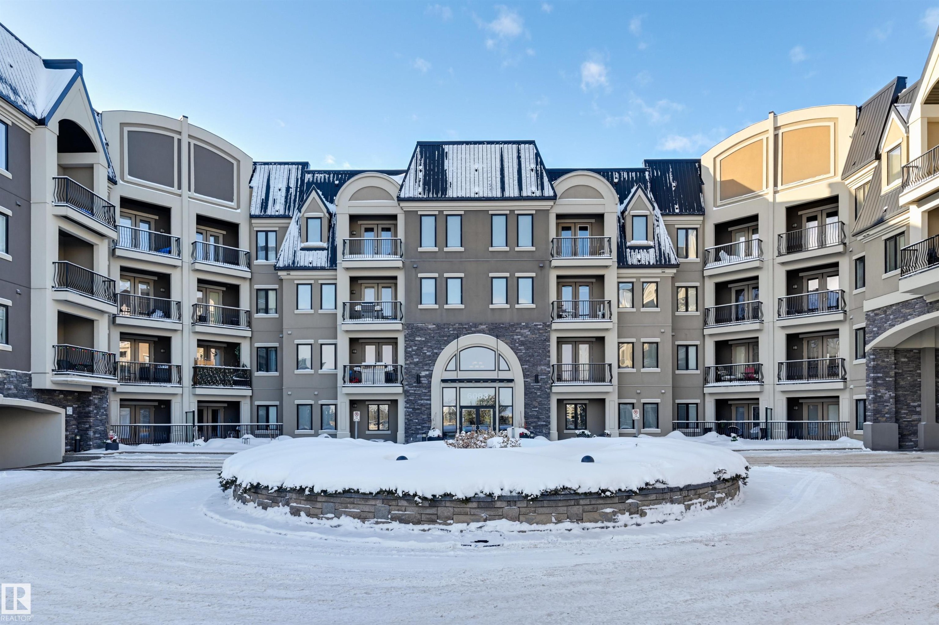 221 6083 Maynard Way, Edmonton, AB - Outdoor With Balcony With Facade