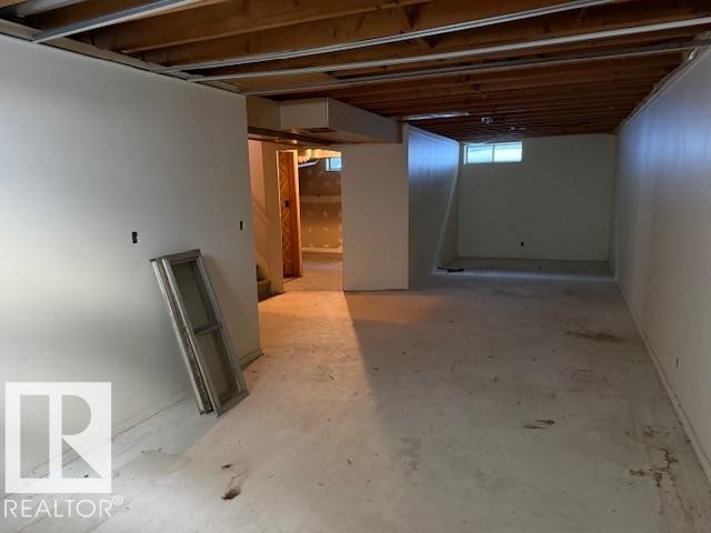 7712 Argyll Road, Edmonton, AB - Indoor Photo Showing Basement