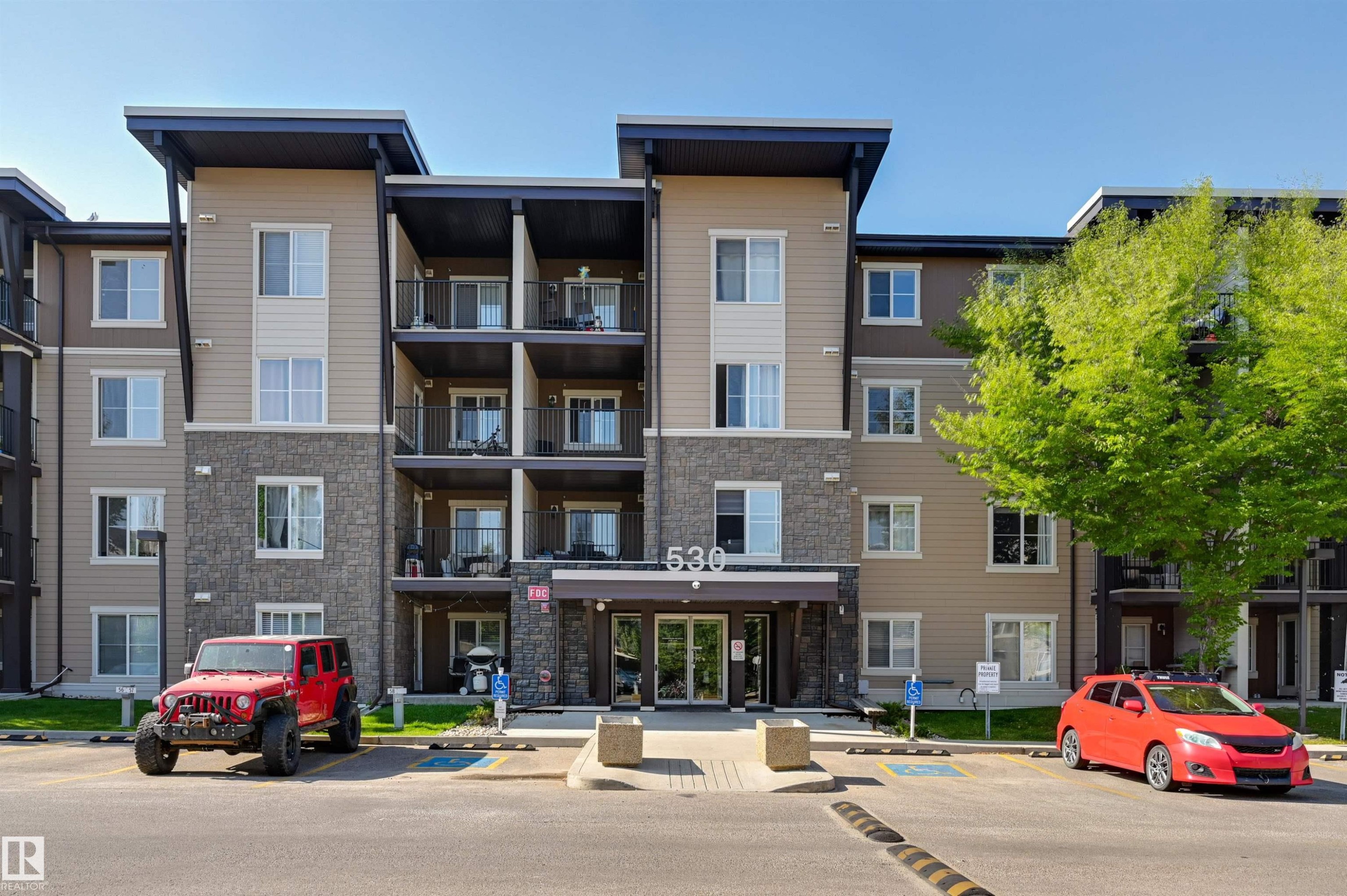 303 530 Watt Boulevard, Edmonton, AB - Outdoor With Facade