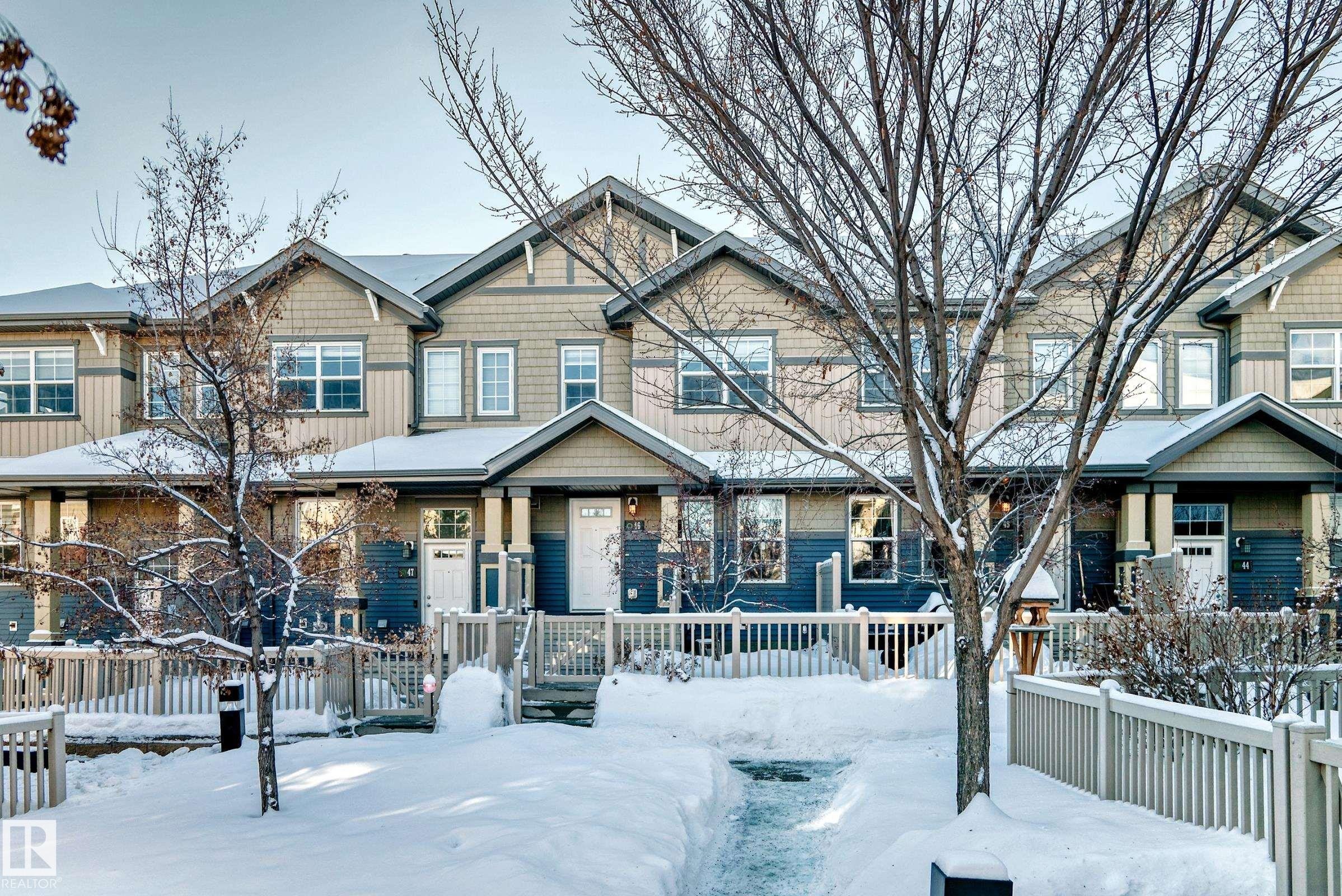 46 4029 Orchards Drive, Edmonton, AB - Outdoor With Facade