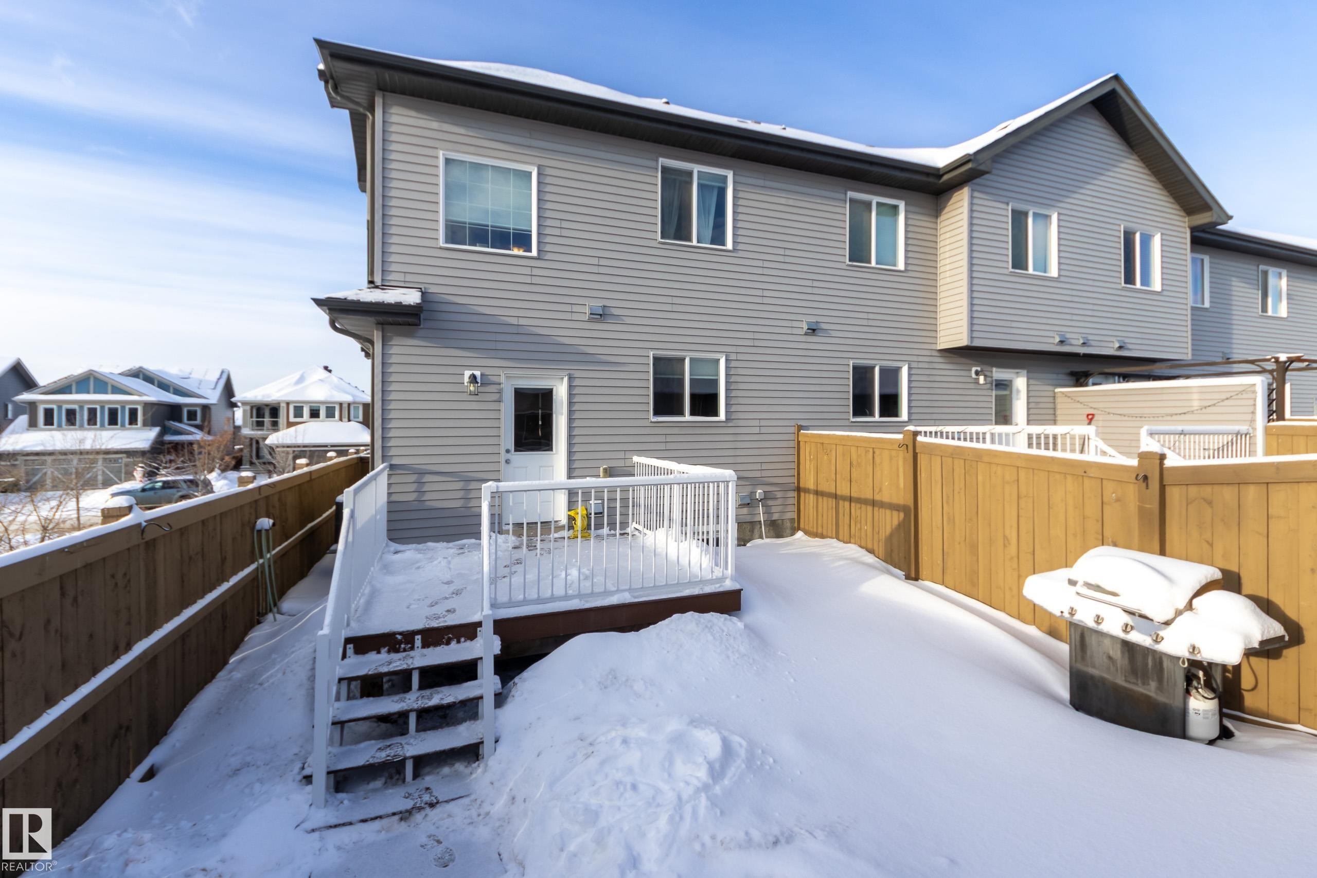 1438 Watt Drive, Edmonton, AB - Outdoor With Deck Patio Veranda With Exterior