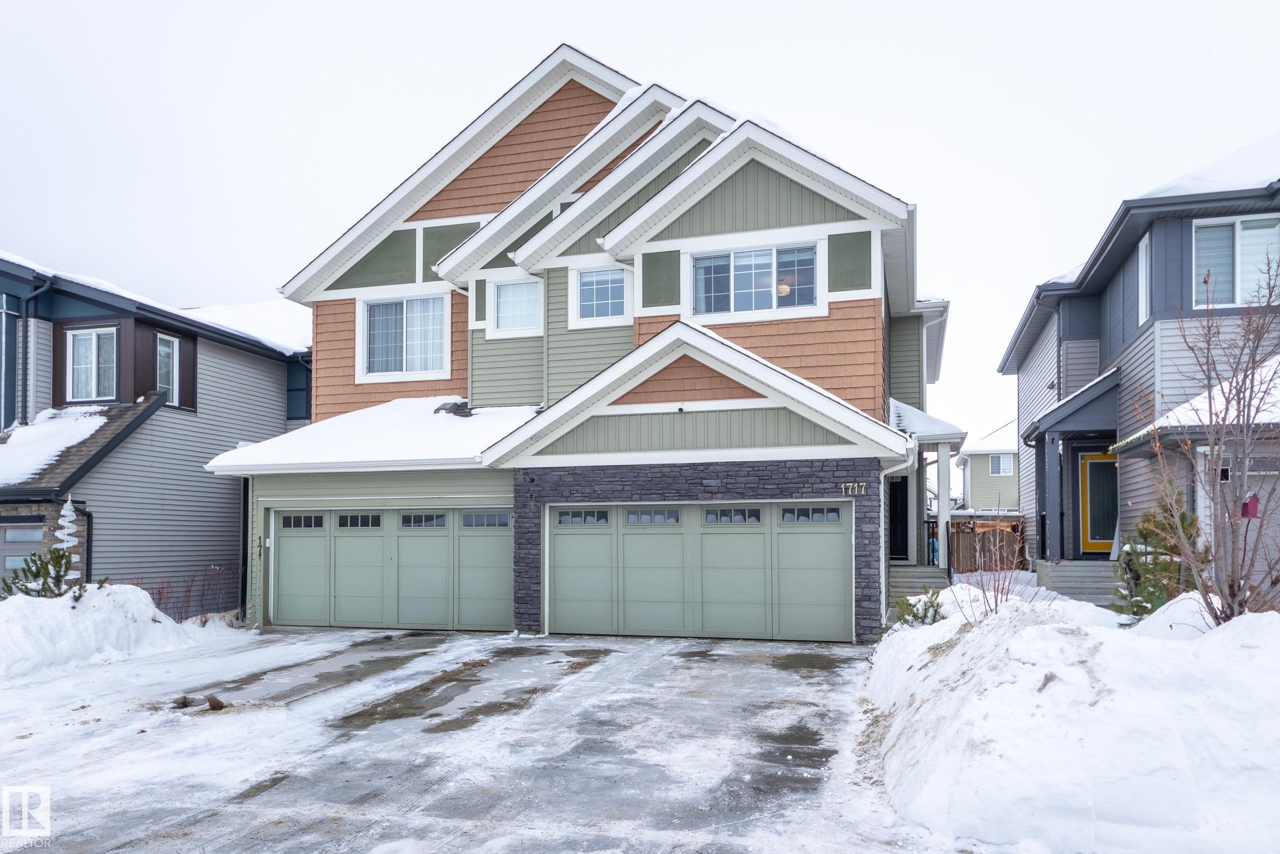 1717 Dumont Crescent, Edmonton, AB - Outdoor With Facade