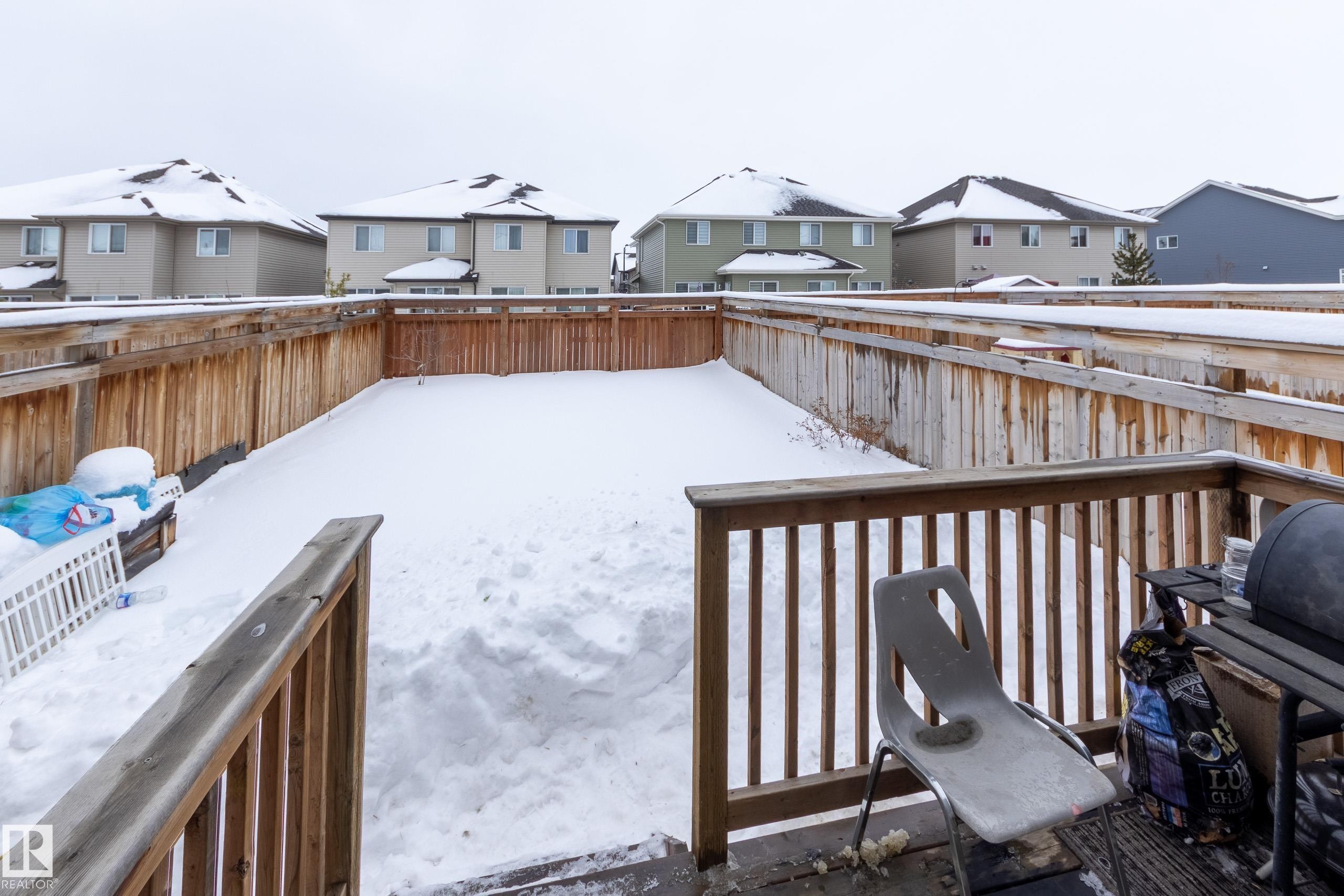 1717 Dumont Crescent, Edmonton, AB - Outdoor With Deck Patio Veranda With Exterior
