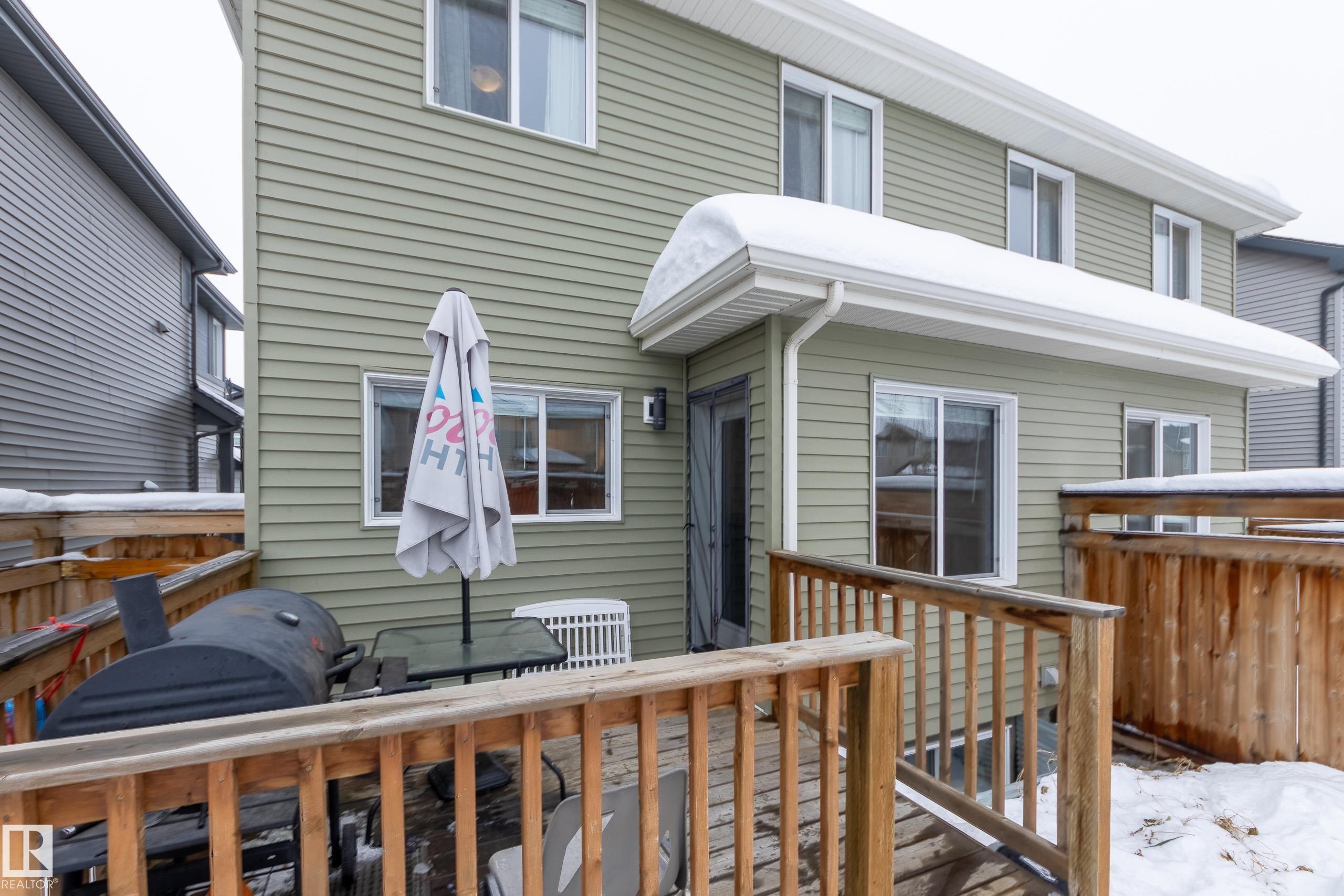 1717 Dumont Crescent, Edmonton, AB - Outdoor With Deck Patio Veranda With Exterior