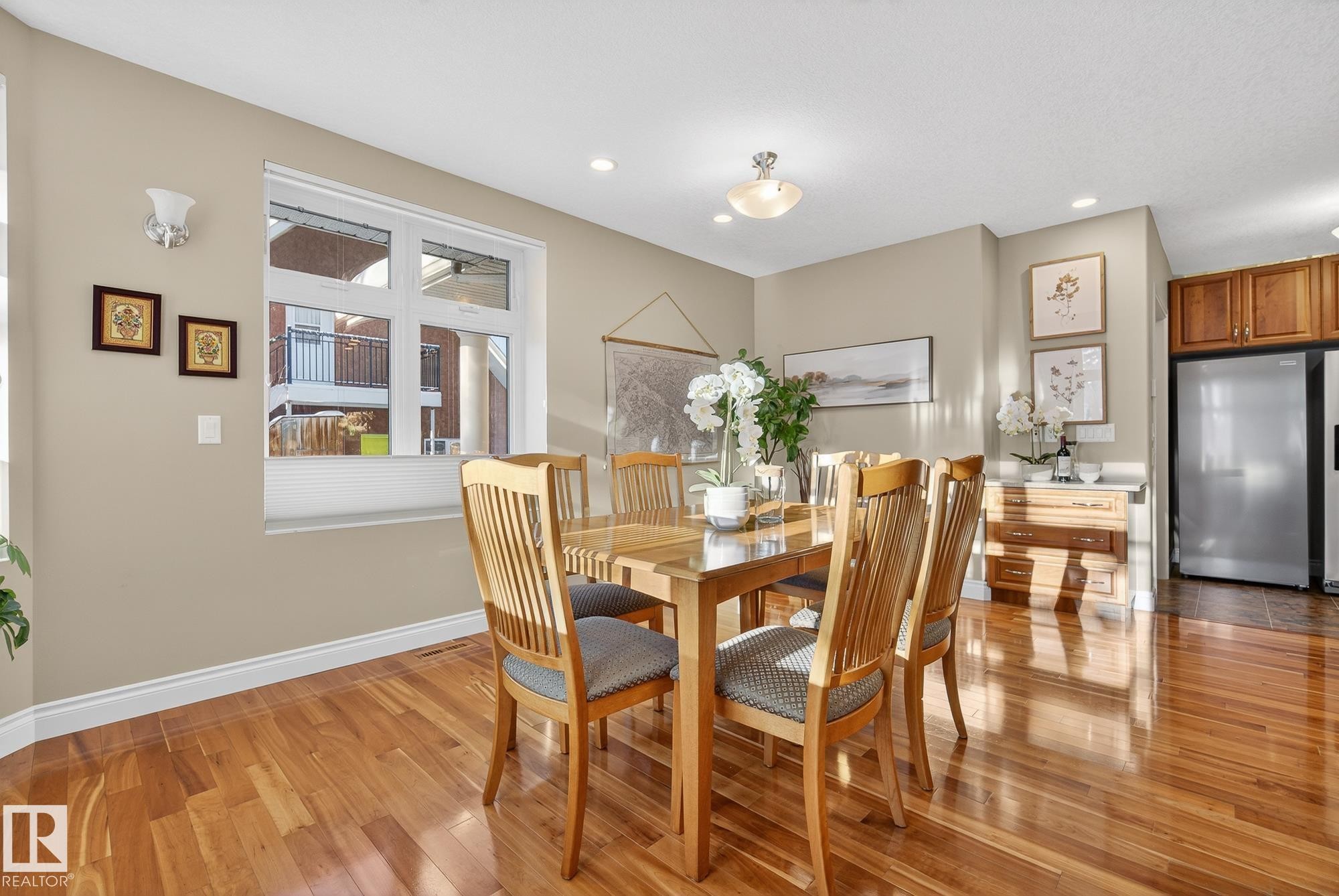 9302 93 Street, Edmonton, AB - Indoor Photo Showing Dining Room