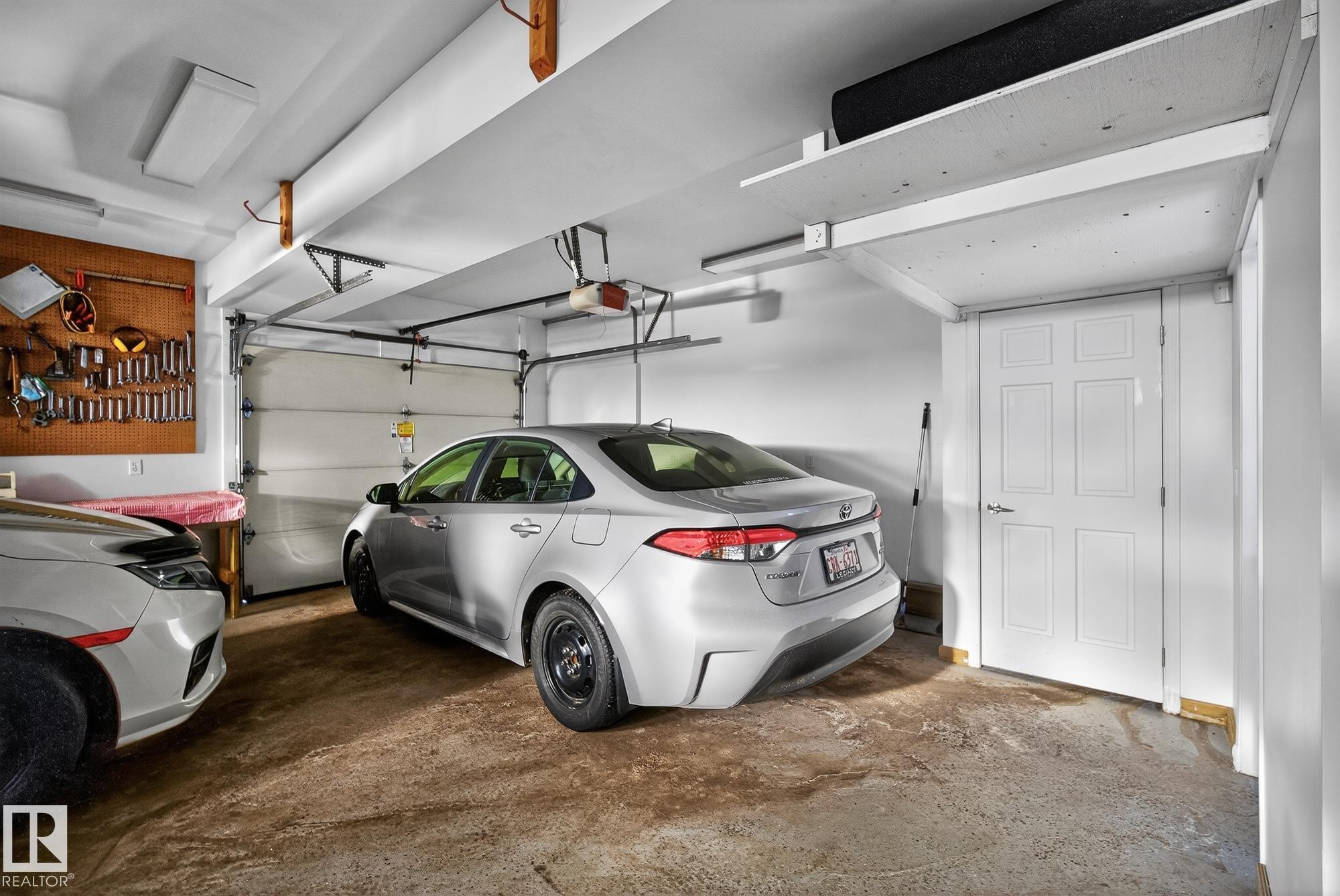 9302 93 Street, Edmonton, AB - Indoor Photo Showing Garage