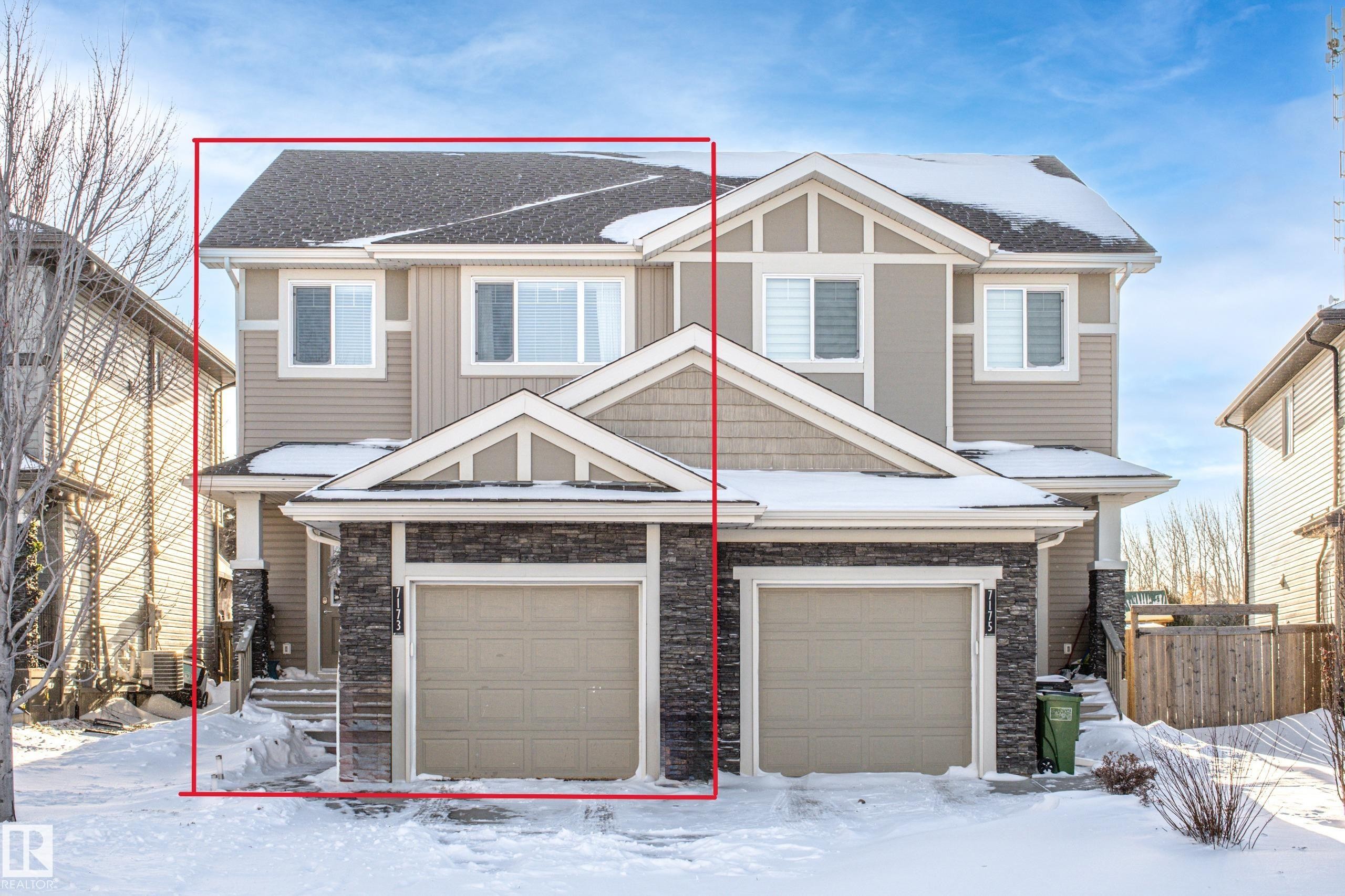 7173 Cardinal Way Sw, Edmonton, AB - Outdoor With Facade