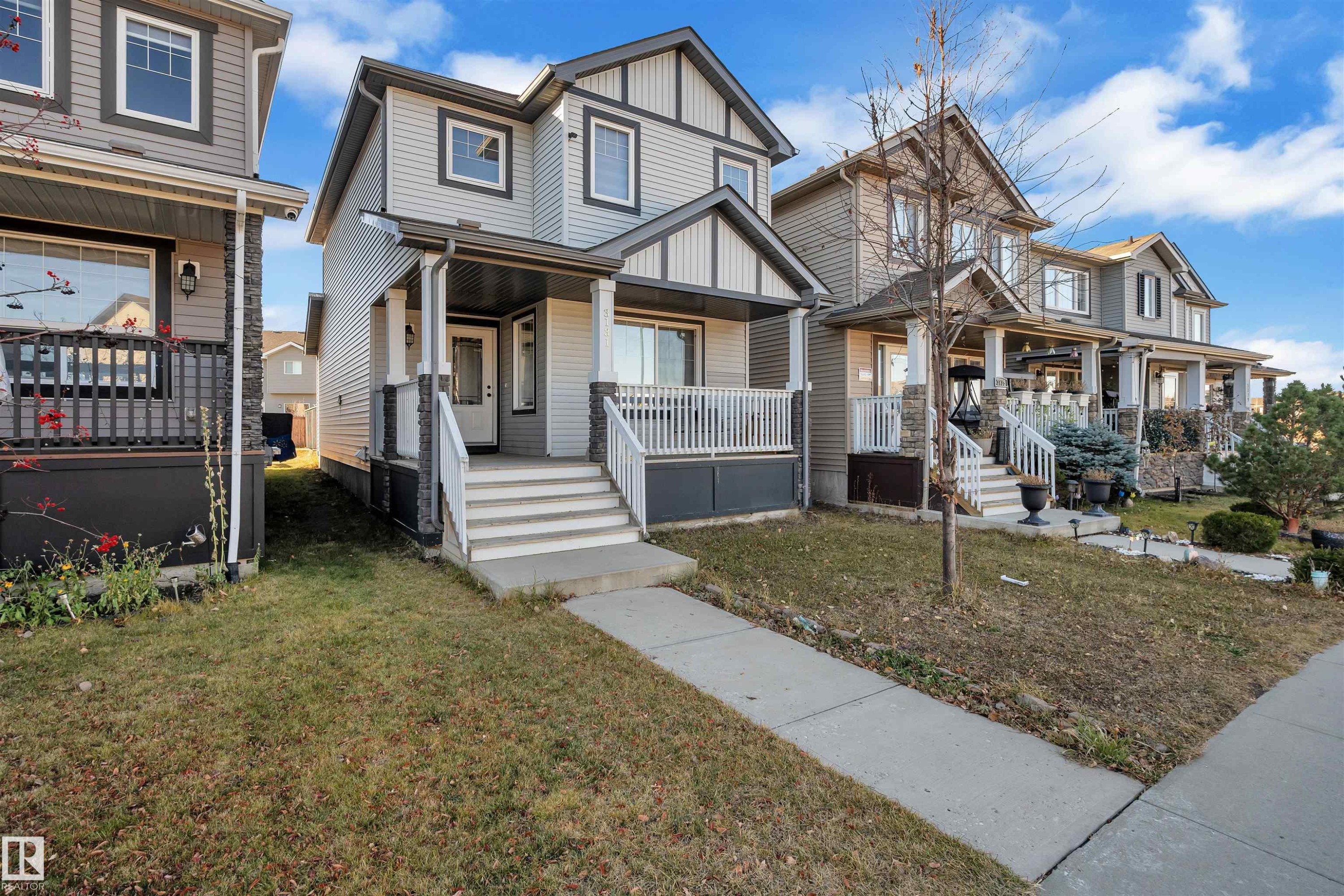 3131 14 Avenue, Edmonton, AB - Outdoor With Deck Patio Veranda With Facade