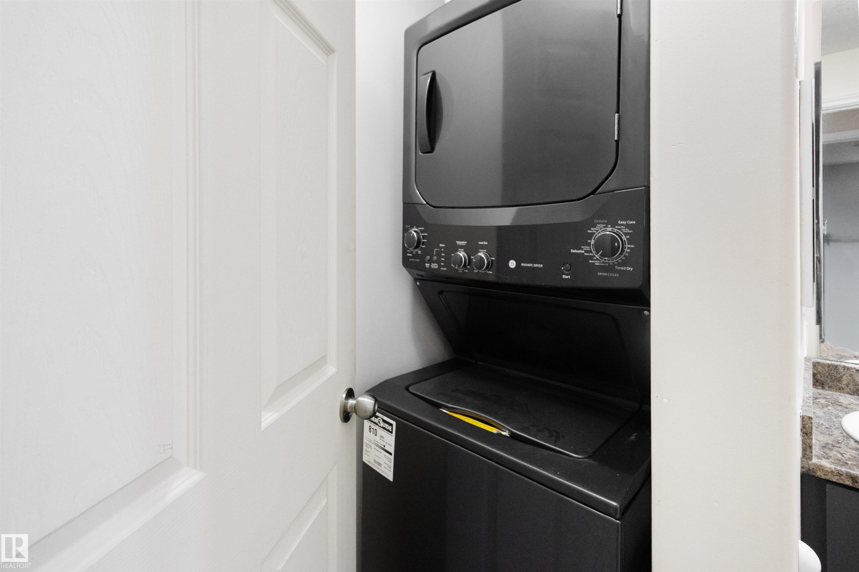 312 155 Edwards Drive, Edmonton, AB - Indoor Photo Showing Laundry Room
